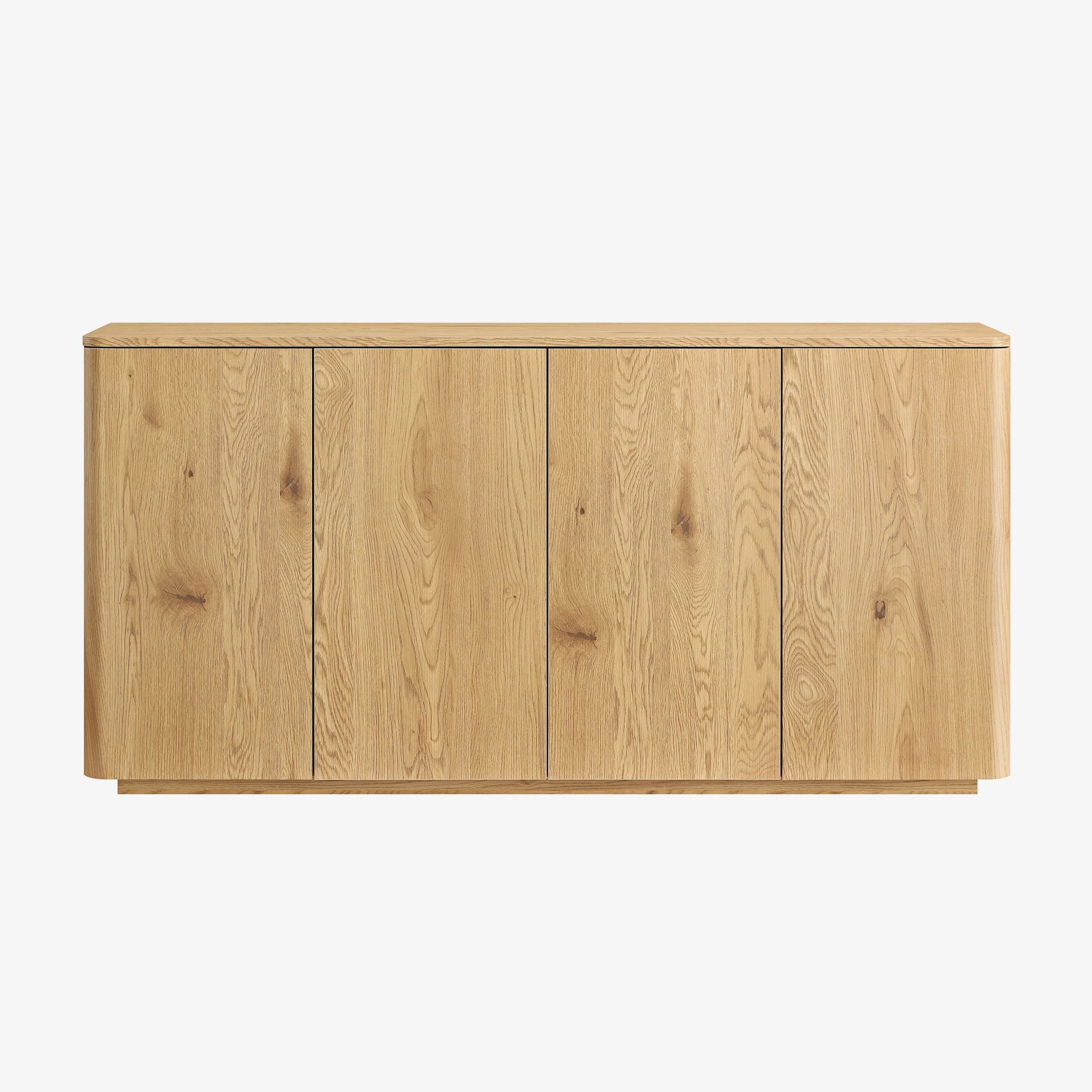 Agnes Curved Edge 150cm Wide Sideboard, Natural - Image 5