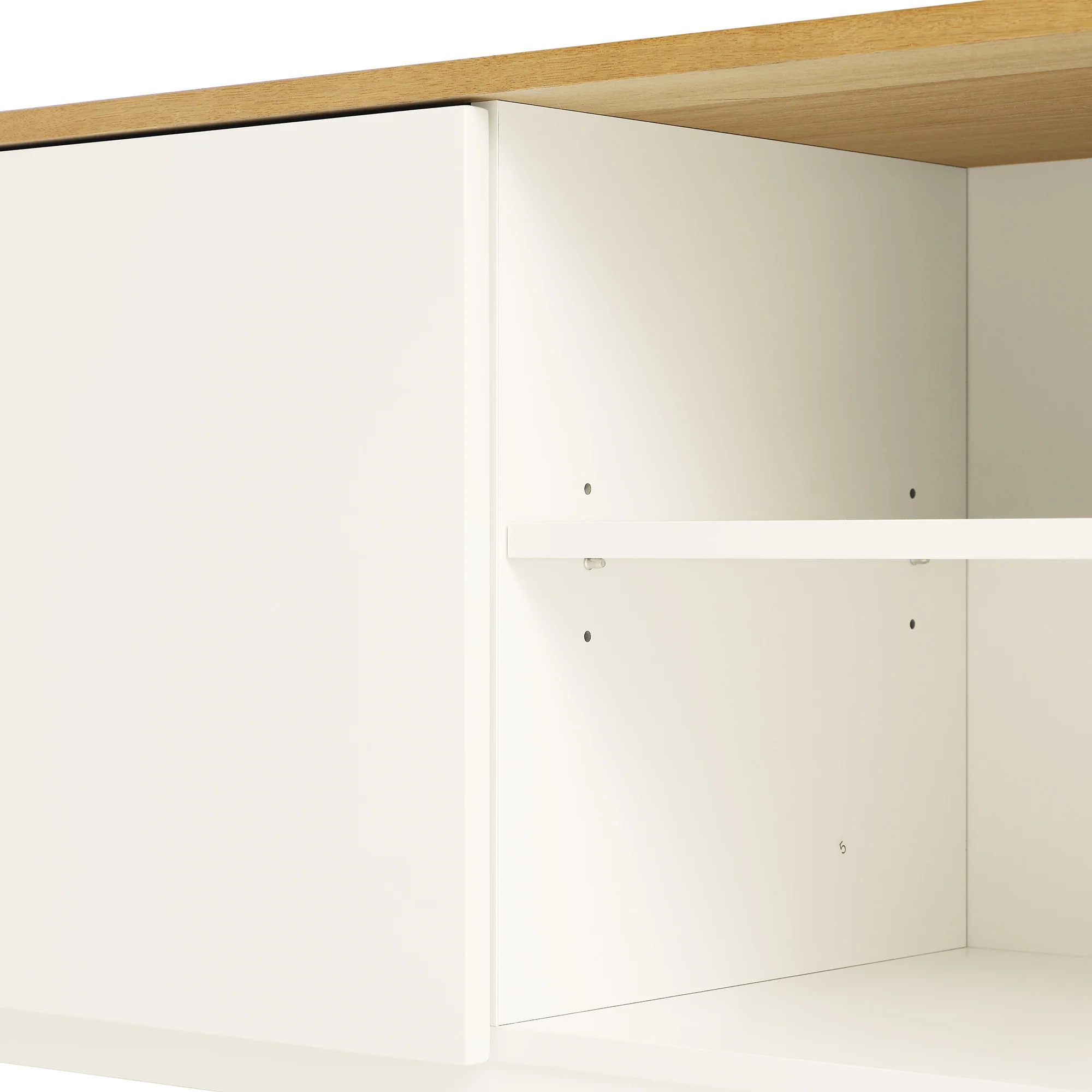 Agnes Curved Edge 150cm Wide TV Unit, White - Image 16
