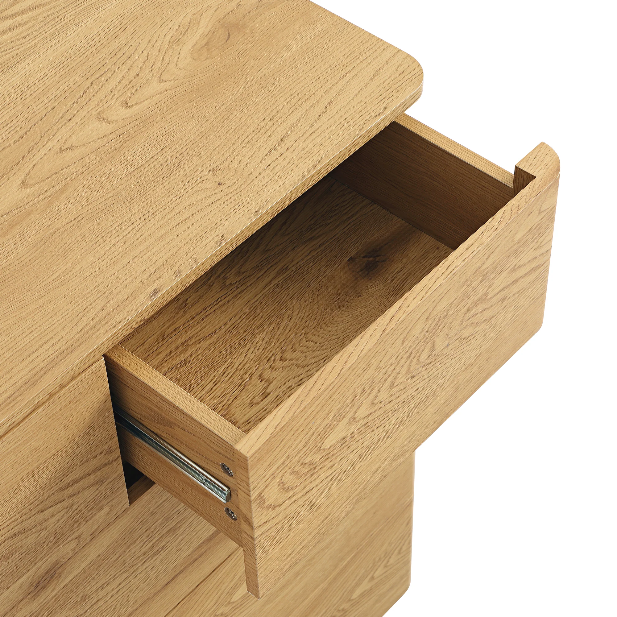 Agnes Curved Edge 2 over 3 Chest of Drawers, Natural - Image 12