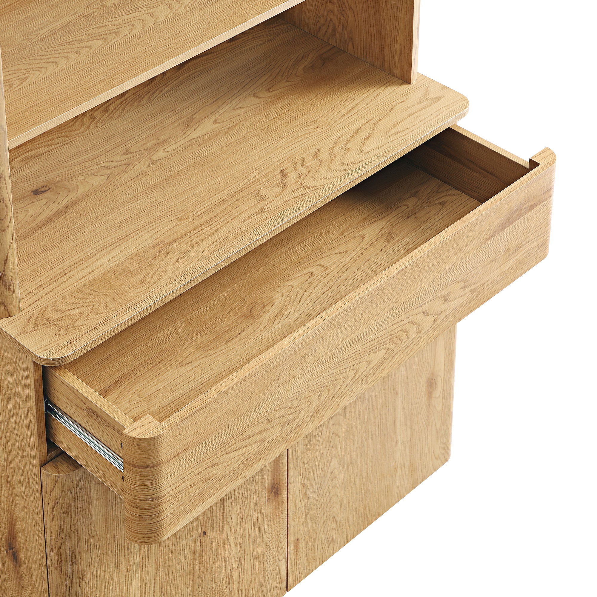 Agnes Curved Edge Dresser, Natural - Image 11