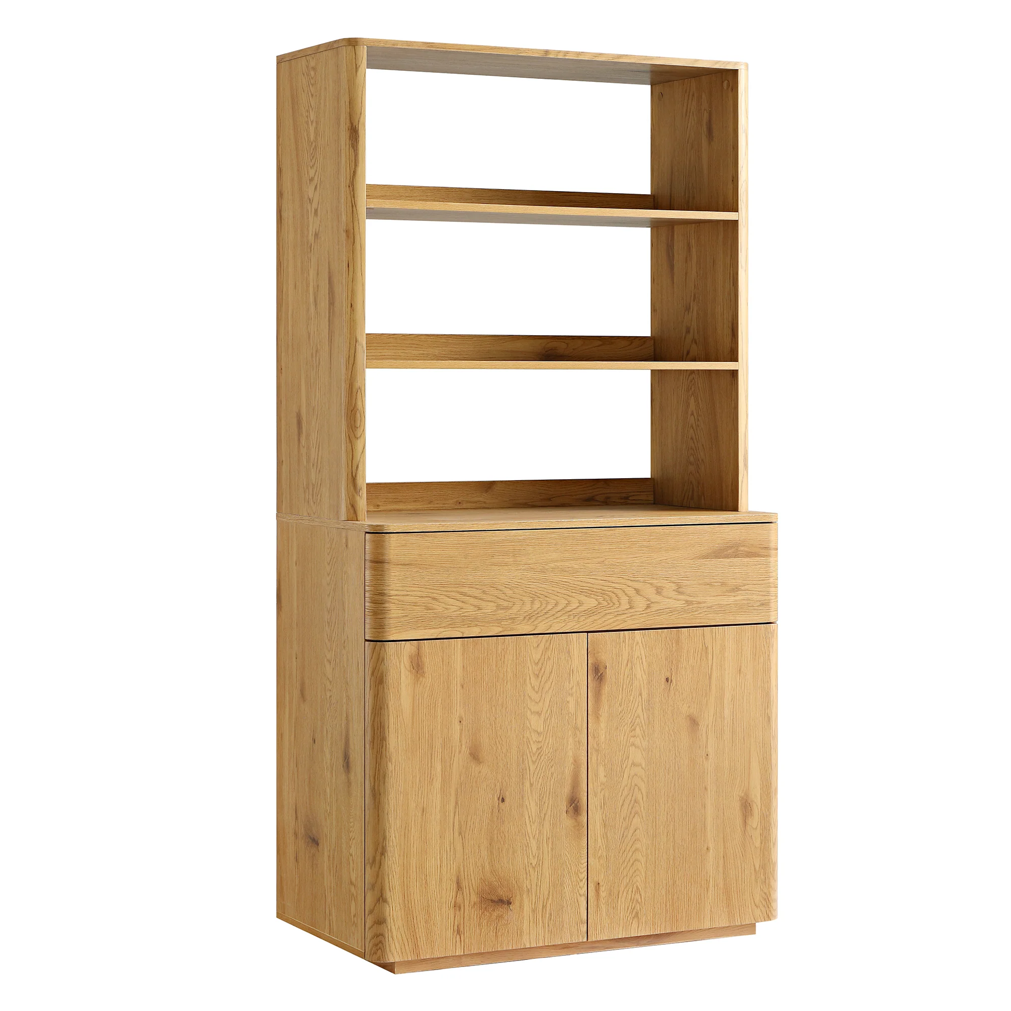 Agnes Curved Edge Dresser, Natural - Image 5