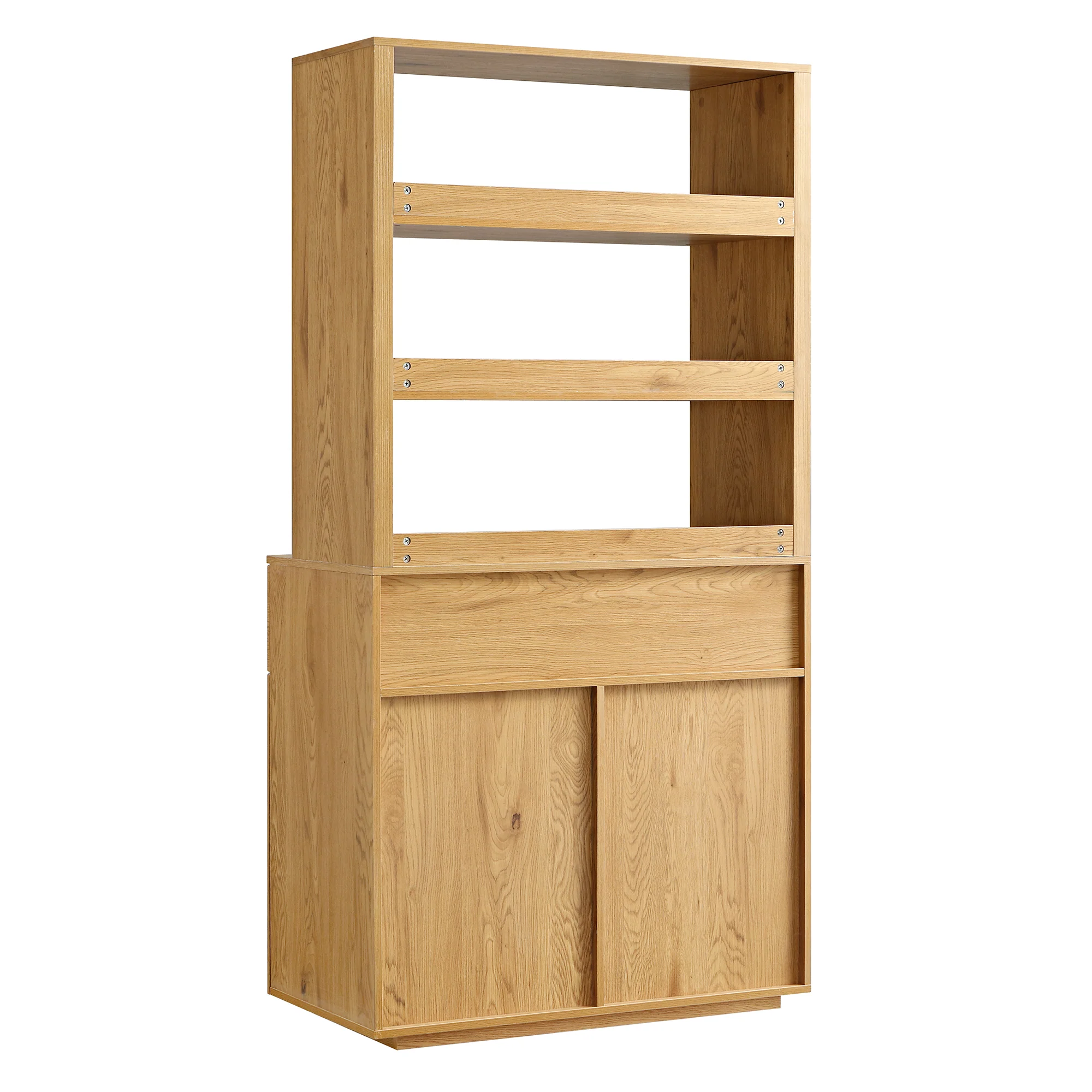 Agnes Curved Edge Dresser, Natural - Image 9