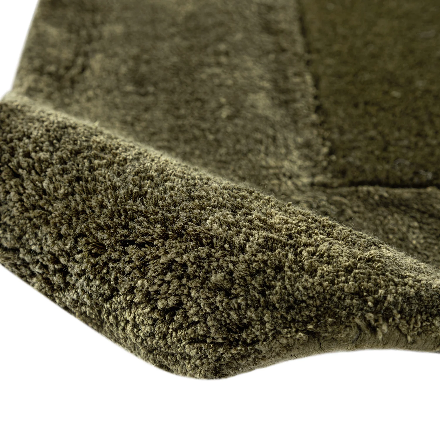 Albi Moss Green Hand Tufted Wool & Viscose Rug - Image 5