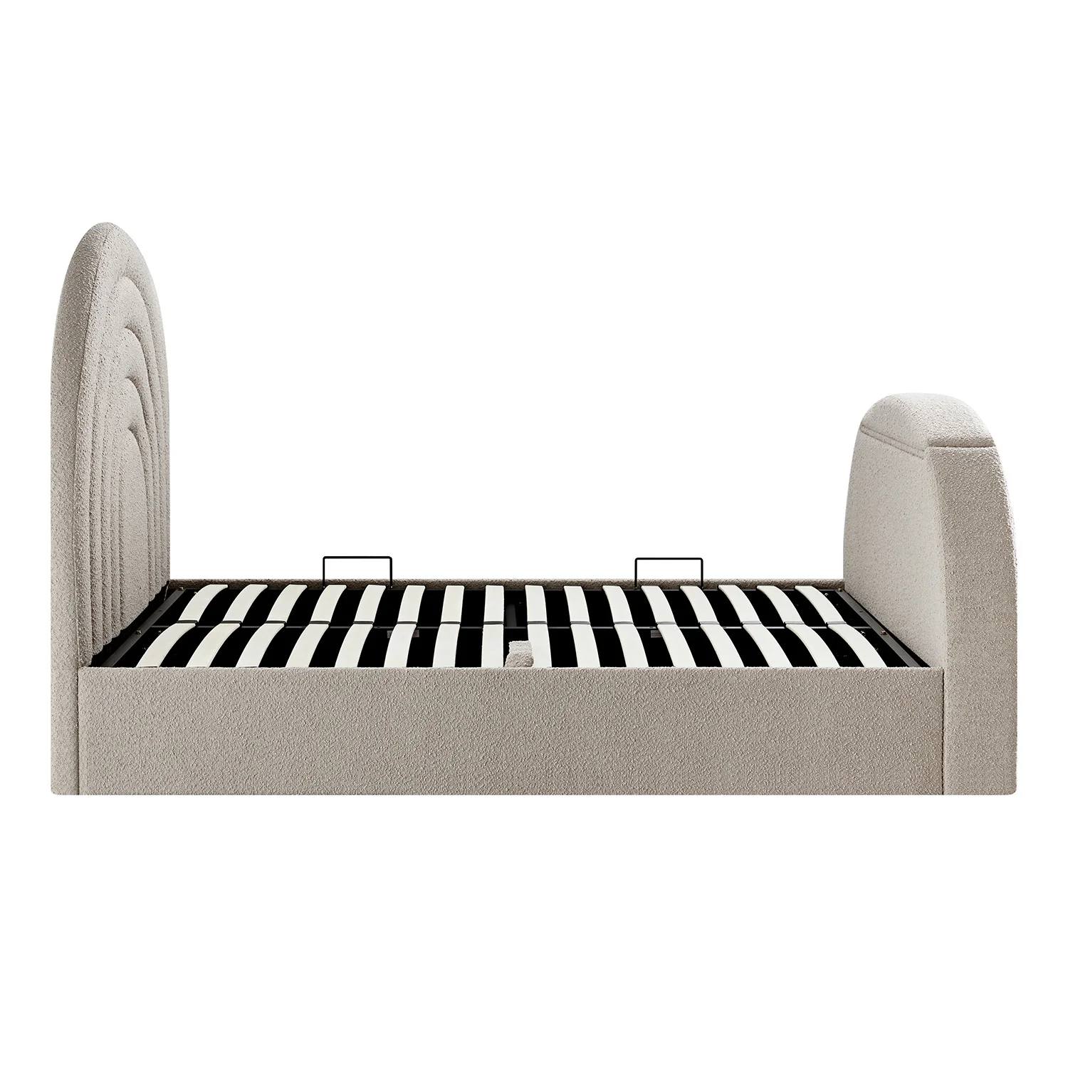 Archer Taupe Boucle Ottoman TV Bed - Image 17