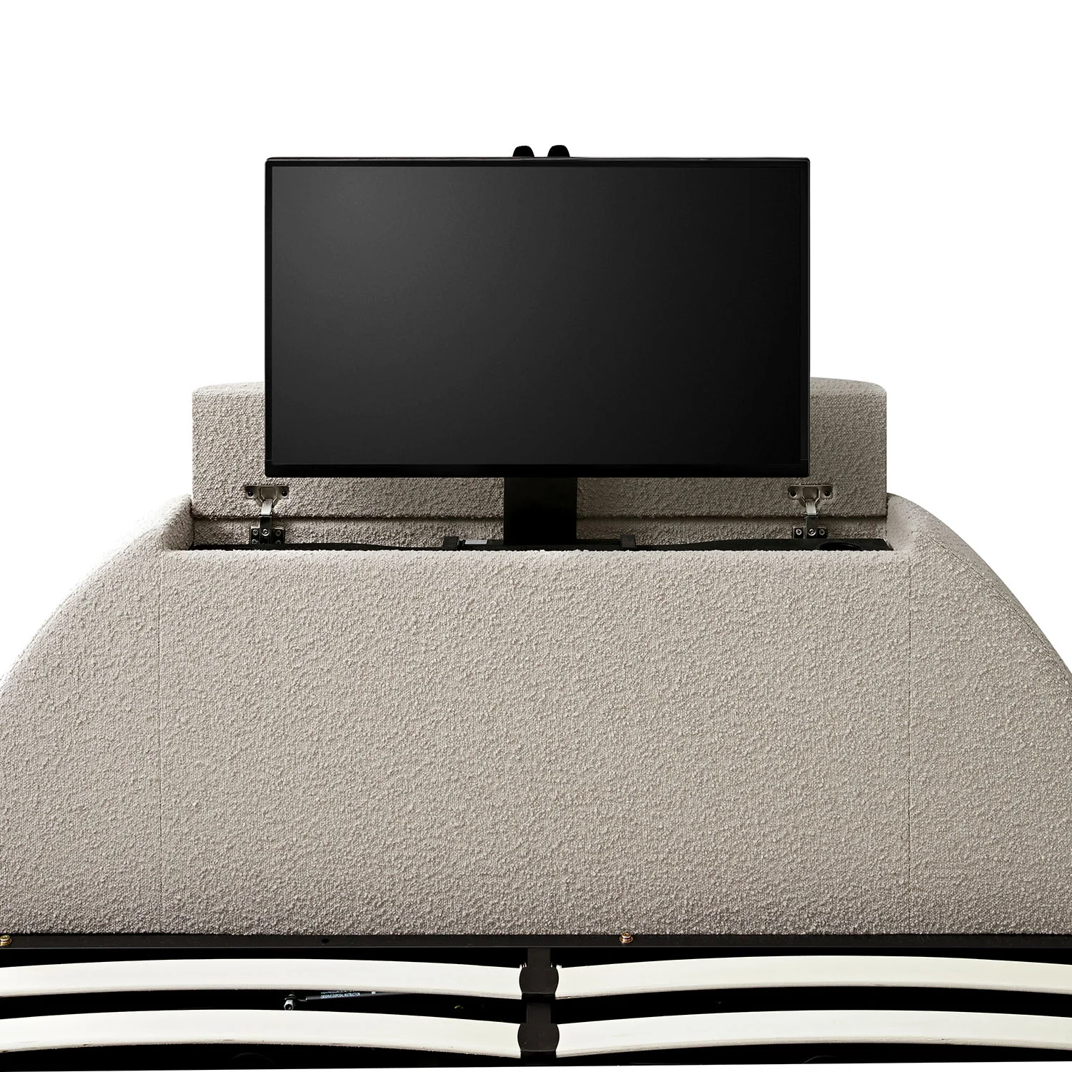 Archer Taupe Boucle Ottoman TV Bed - Image 21