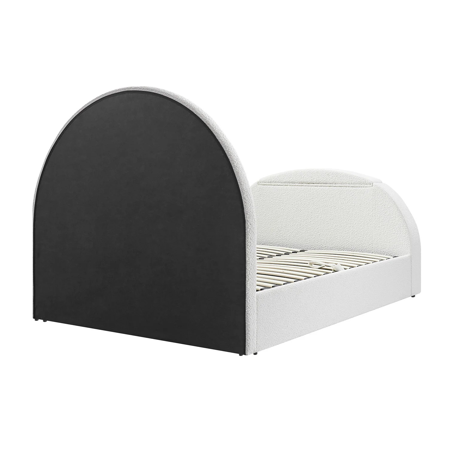 Archer White Boucle Ottoman TV Bed - Image 18