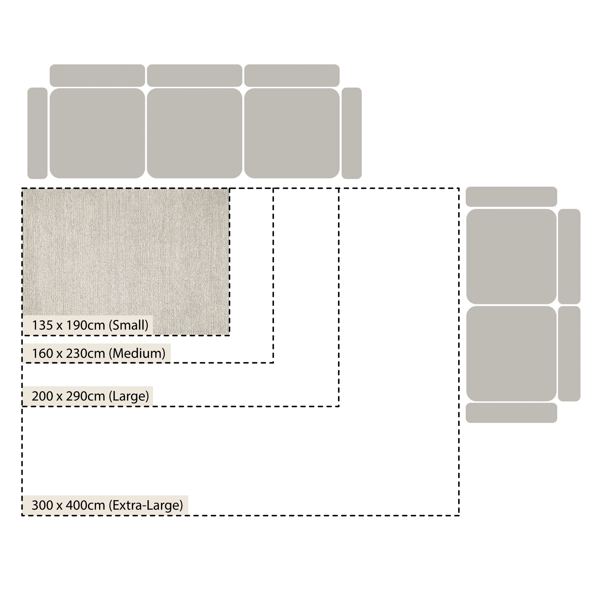 Aurora Hand Braided Cream Jute Rug - Image 8