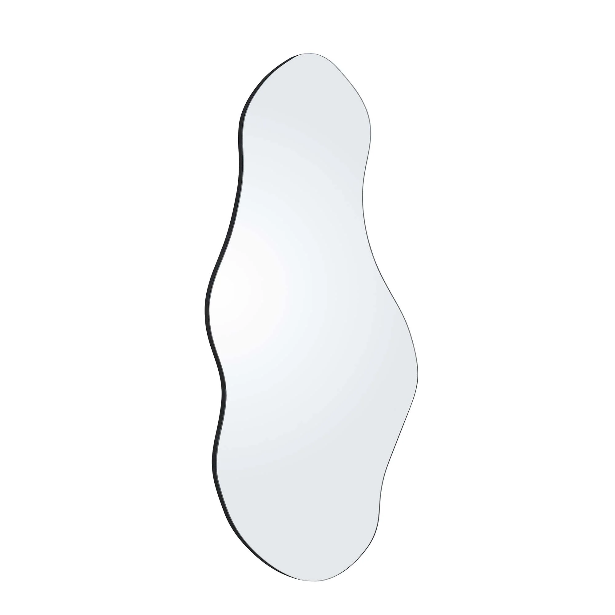 Bala Irregular Shaped Frameless Pond Mirror 100 x 60 cm - Image 4