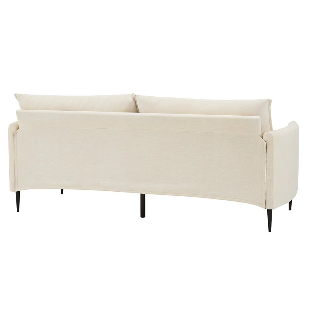 Bari Beige Woven Fabric Sofa - Image 13