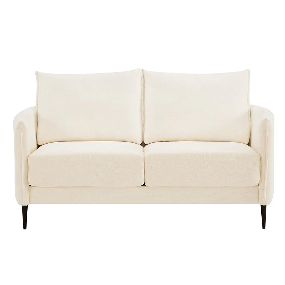 Bari Beige Woven Fabric Sofa - Image 6