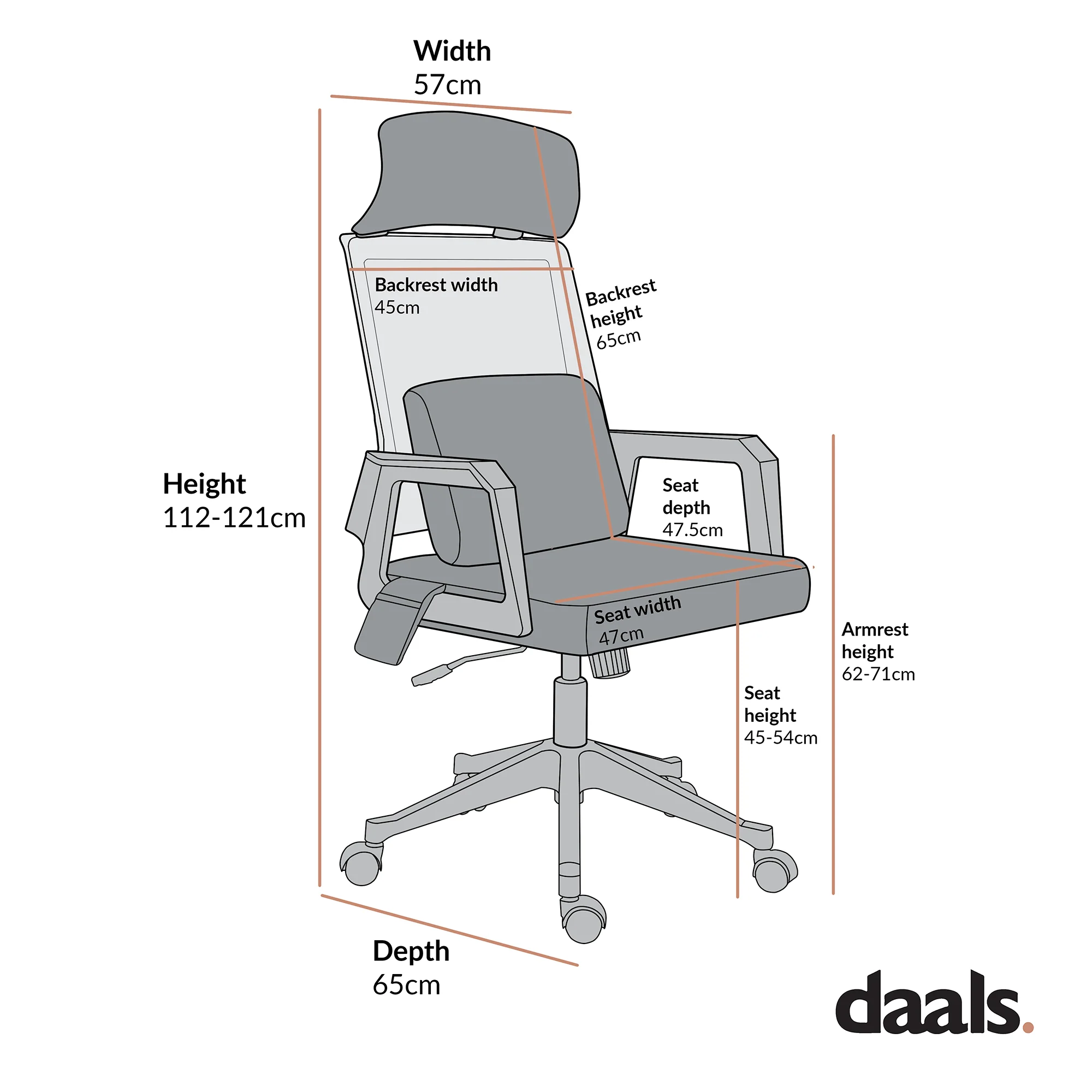 Beni Plus Mesh Swivel Office Chair with Massage Lumbar Cushion in Green - Image 3