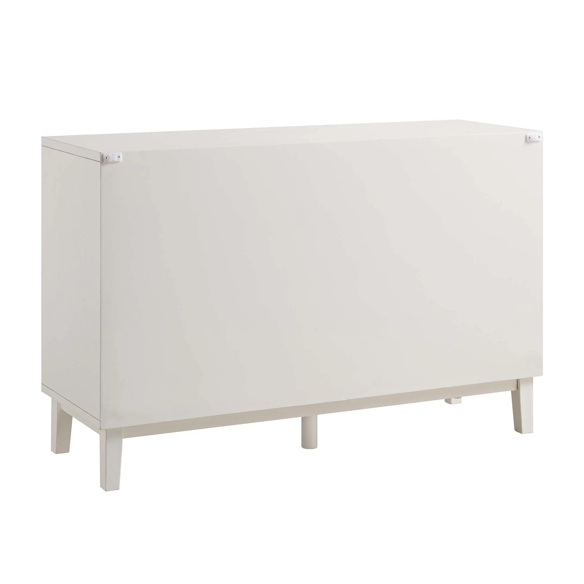 Bianca Chip Carved 6 Drawer Chest, Sand Beige & Ivory - Image 9