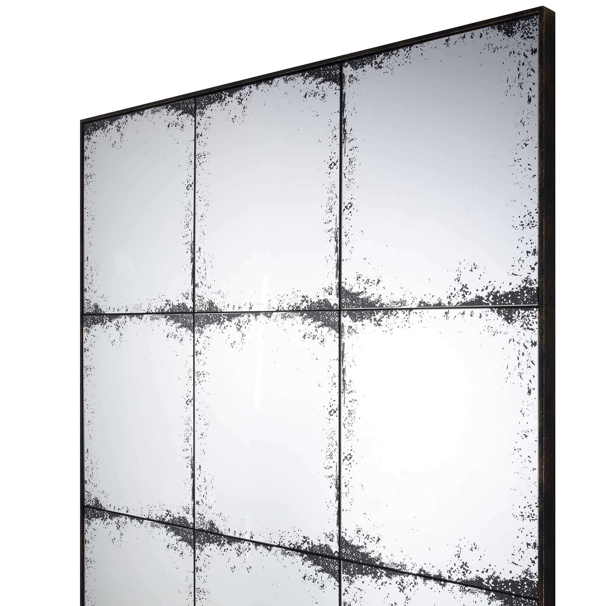Bibury Antiqued Full Length Mirror Rectangular 180 x 100 cm - Image 7