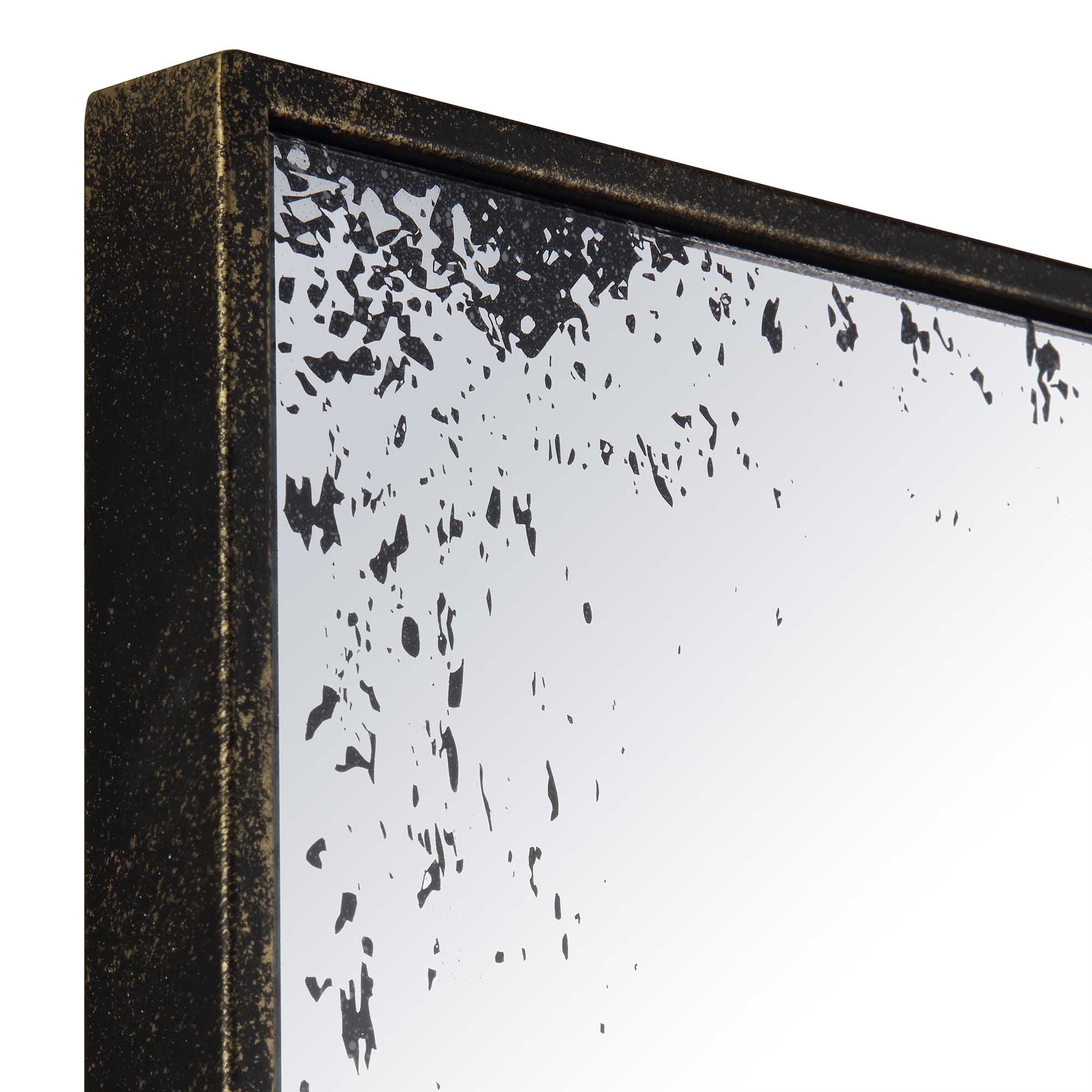 Bibury Antiqued Full Length Mirror Rectangular 180 x 100 cm - Image 8