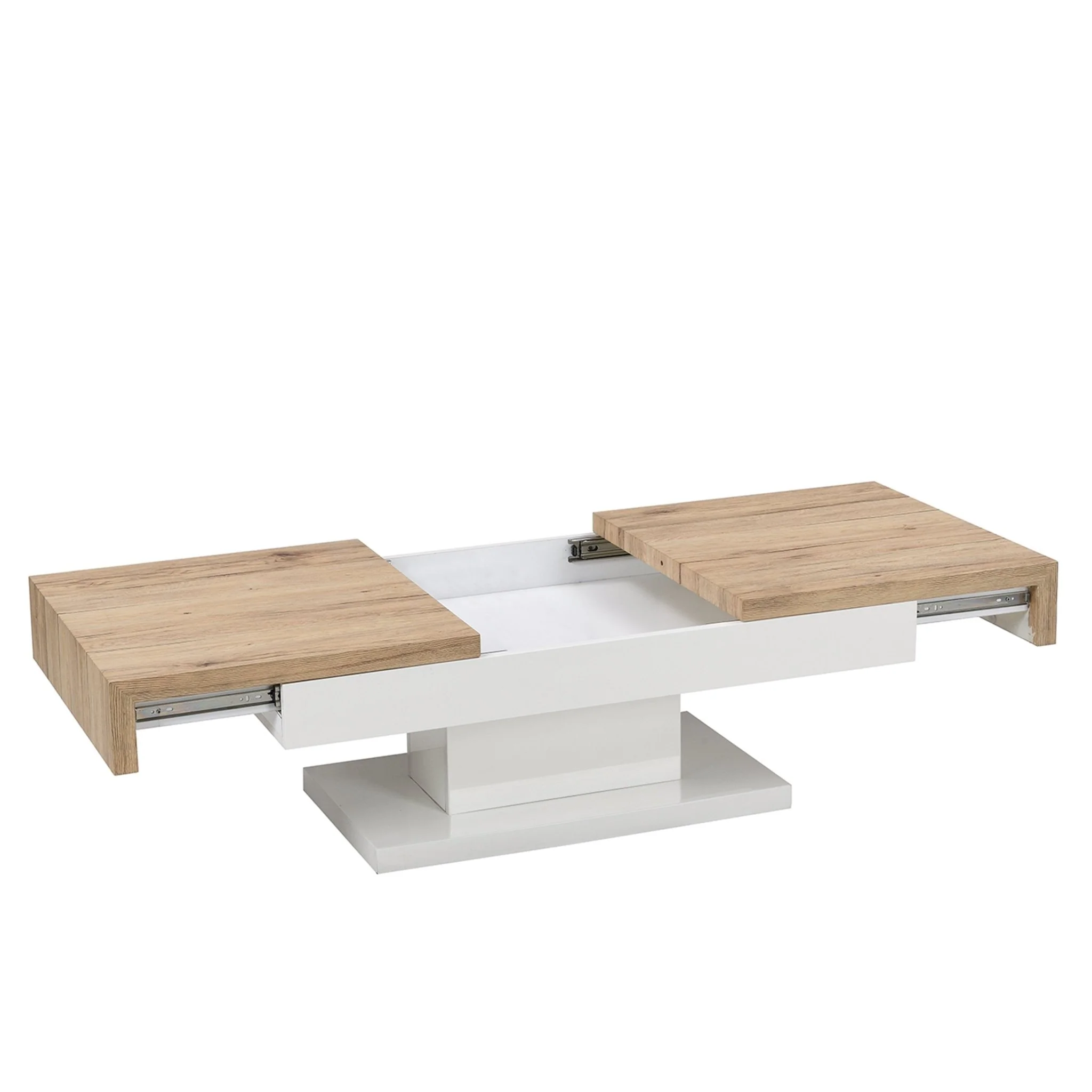 Blythe Two Block Sliding Storage Coffee Table - Image 8