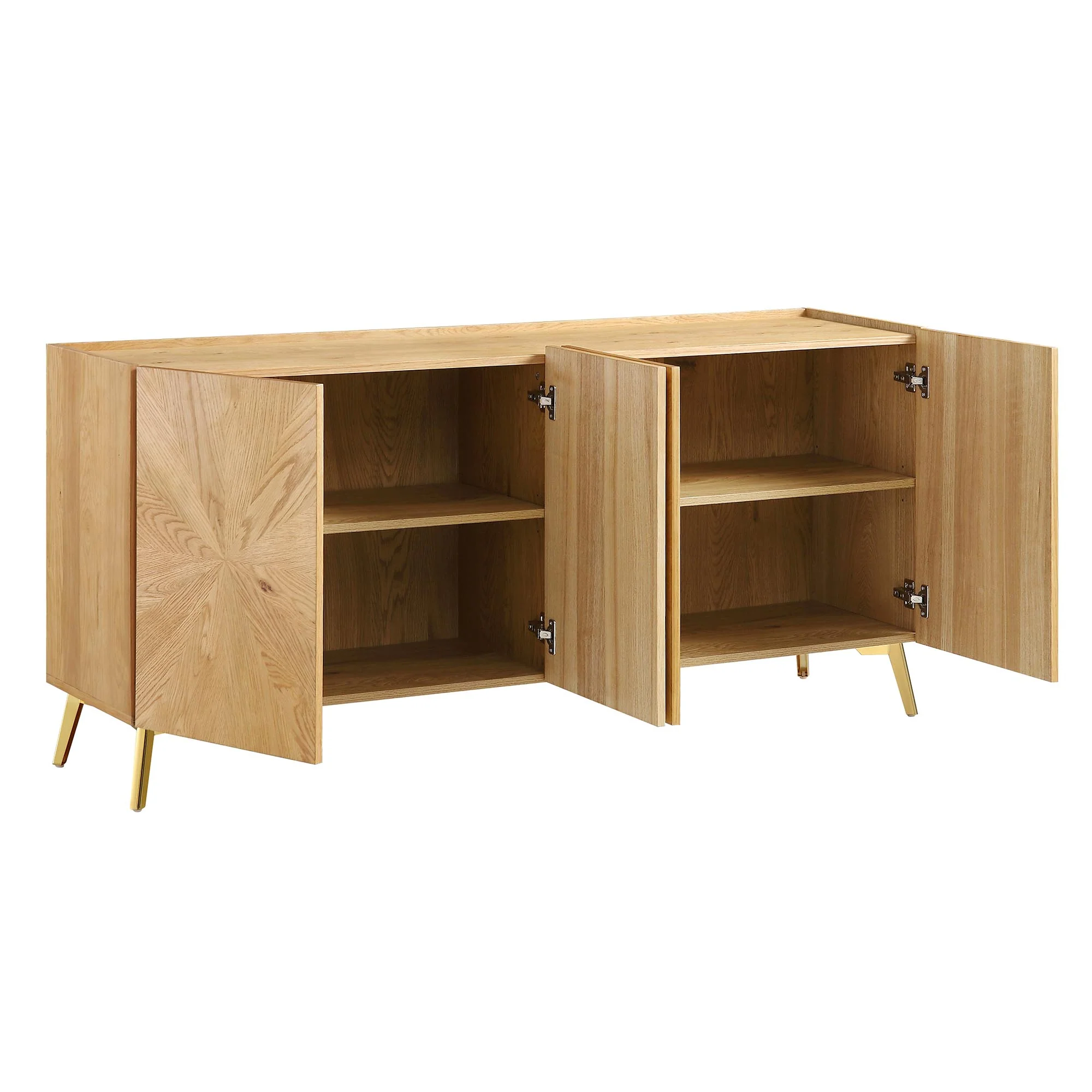 Bohdi Oak 160cm Wide Sideboard - Image 6