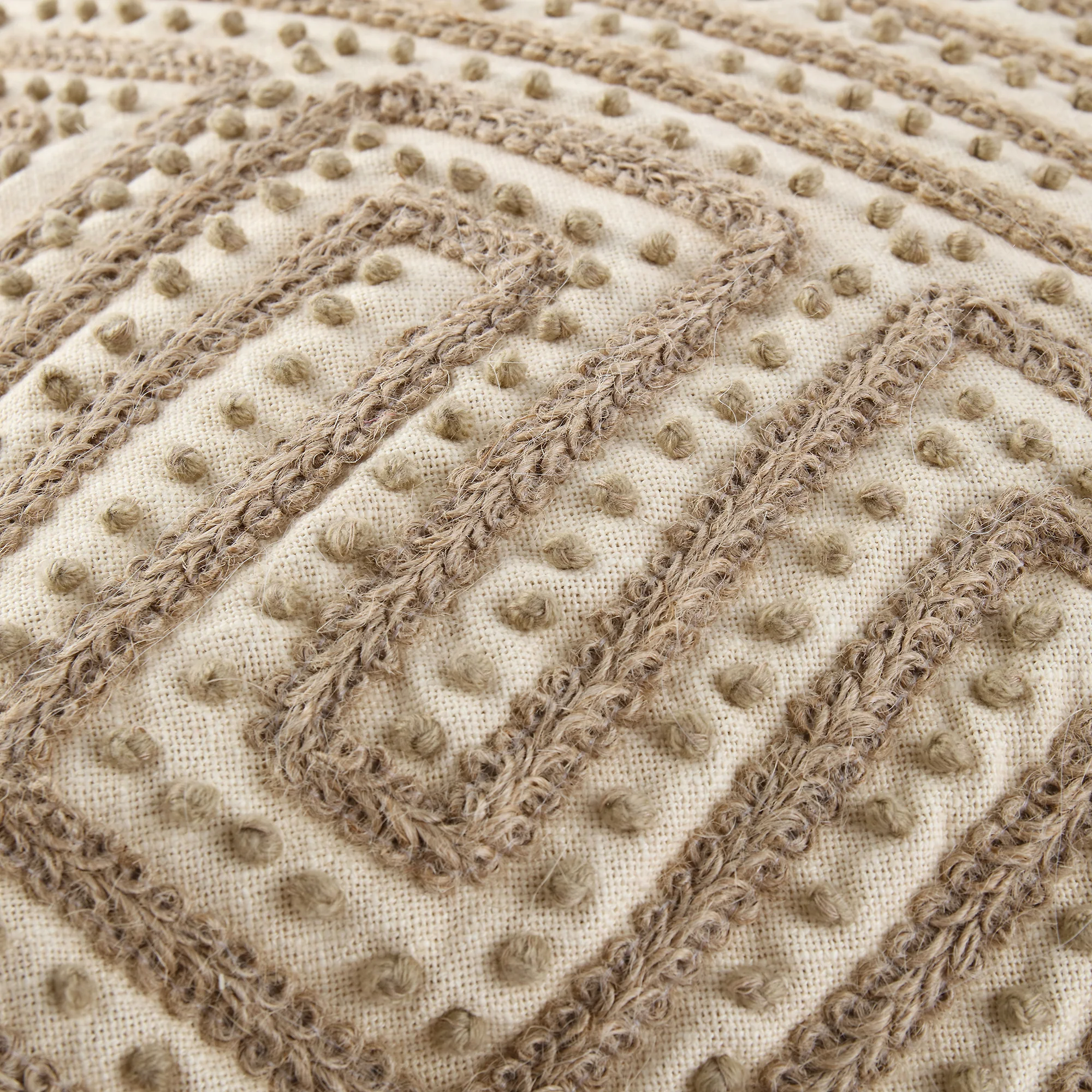 Boho Collection Inca Jute Cord Cushion - Image 6