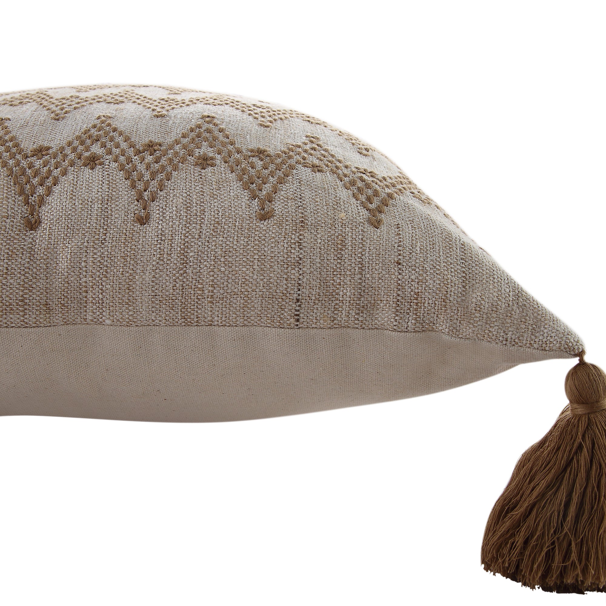 Boho Collection River Running Stitch Cushion - Image 5