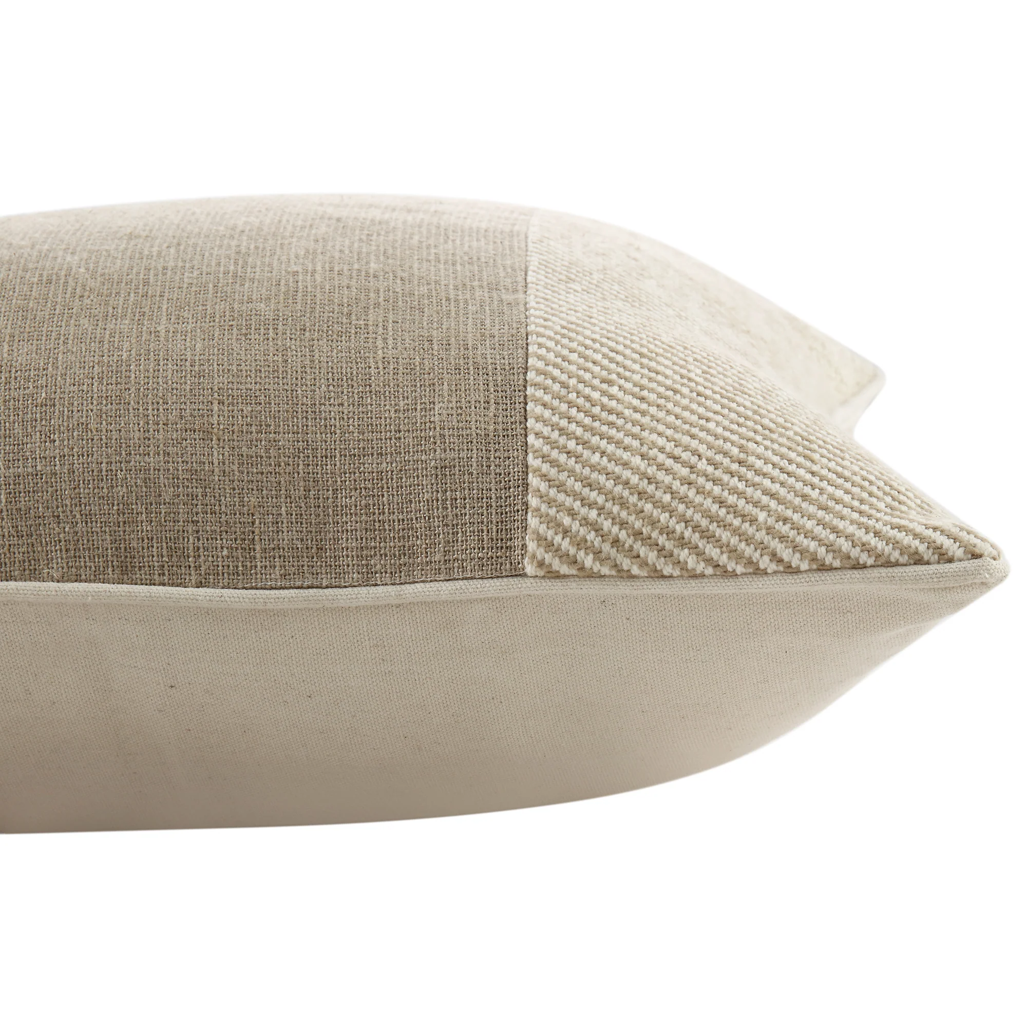 Bronte Collection Cotton Patchwork Cushion - Image 5