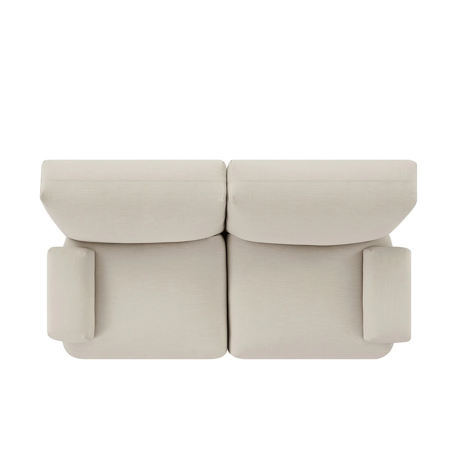 Carlyle Beige Cotton Blend Modular Sofa, 2-Piece - Image 15