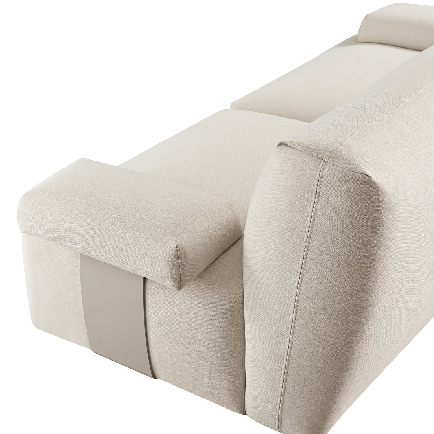 Carlyle Beige Cotton Blend Modular Sofa, 2-Piece - Image 17