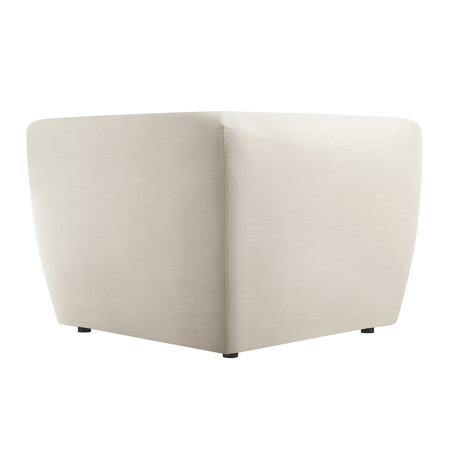 Carlyle Beige Cotton Blend Modular Sofa, Corner Seat - Image 10