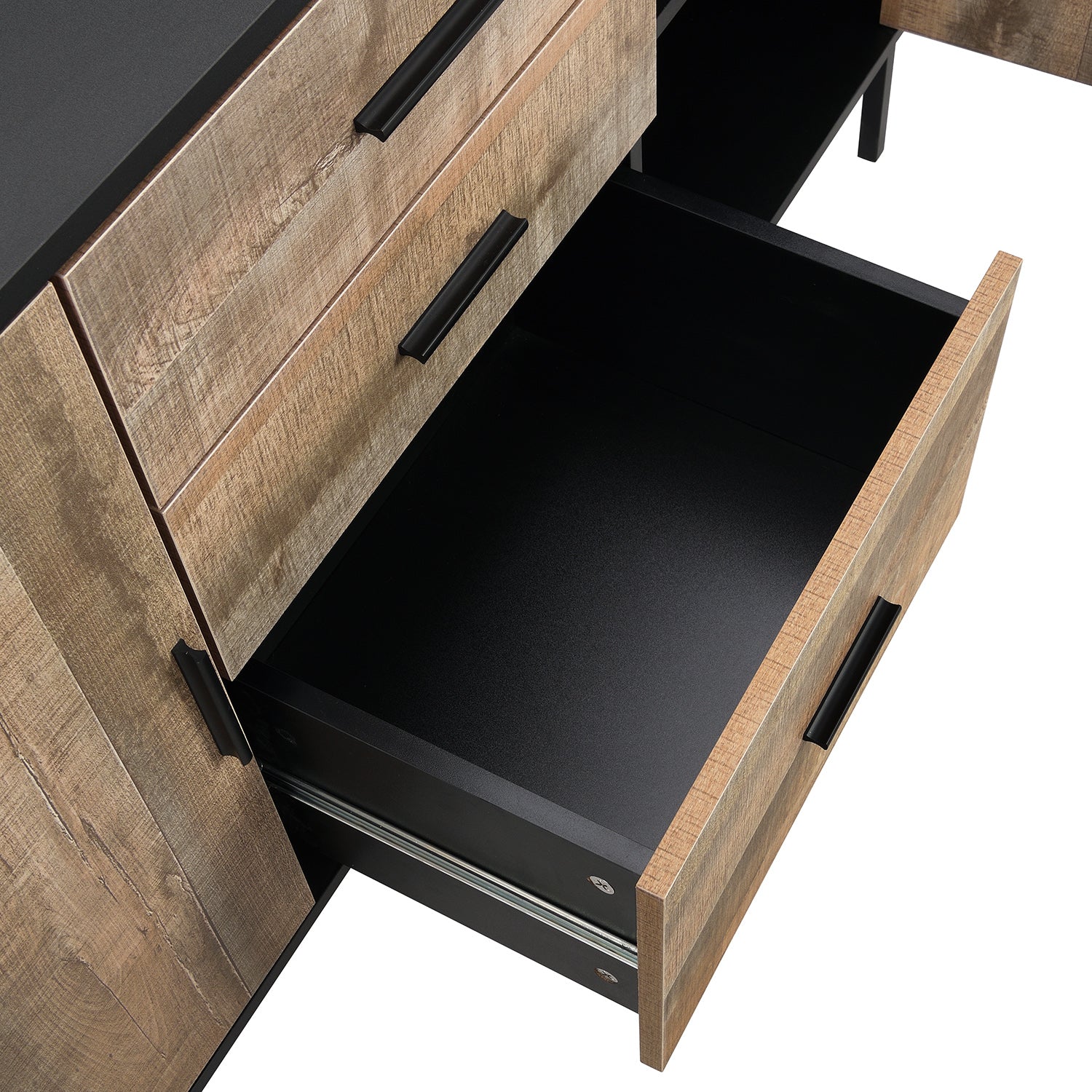 Carnaby 2 Cupboard 3 Drawer Sideboard - Image 7