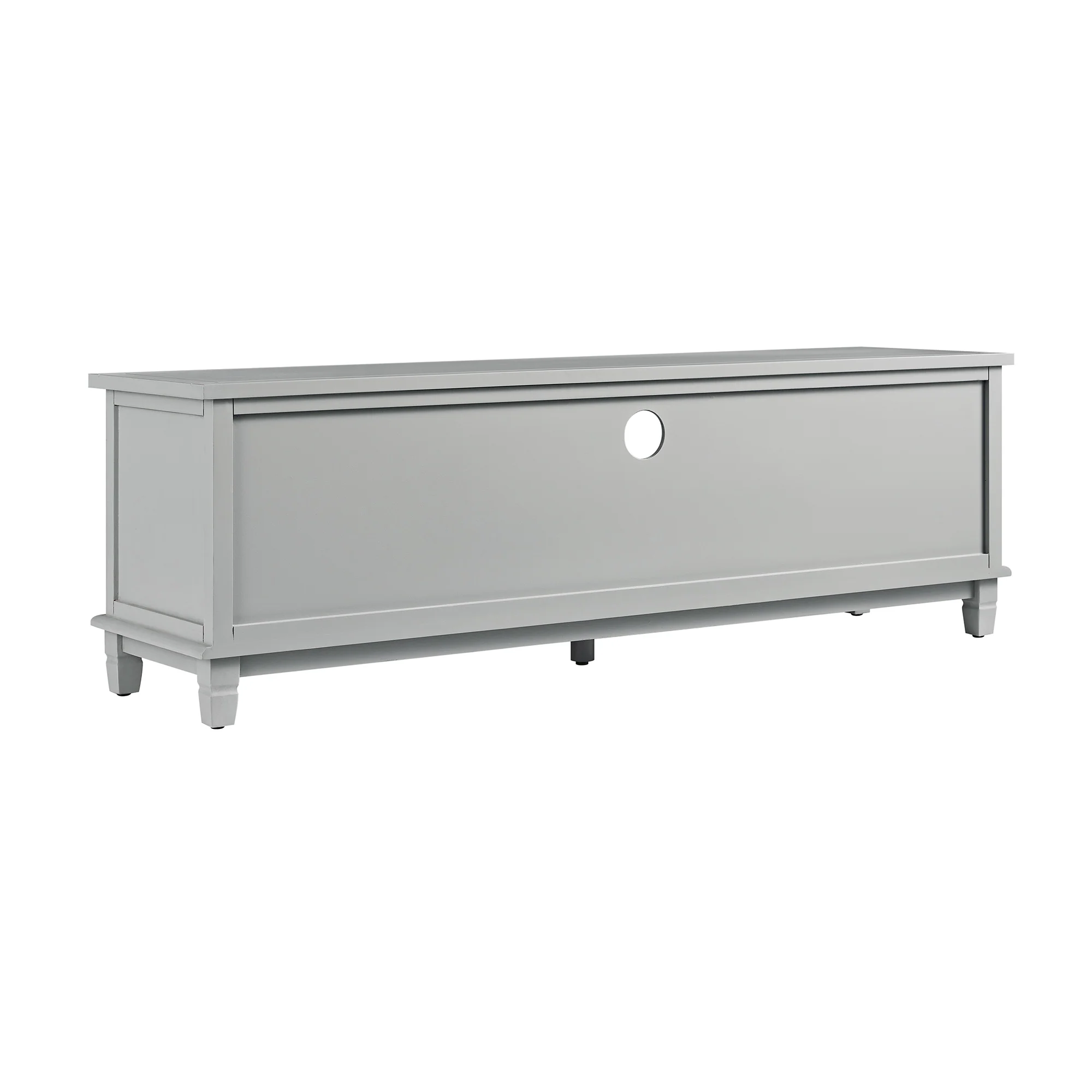 Chantilly Mid Grey 150cm Wide TV Unit - Image 7
