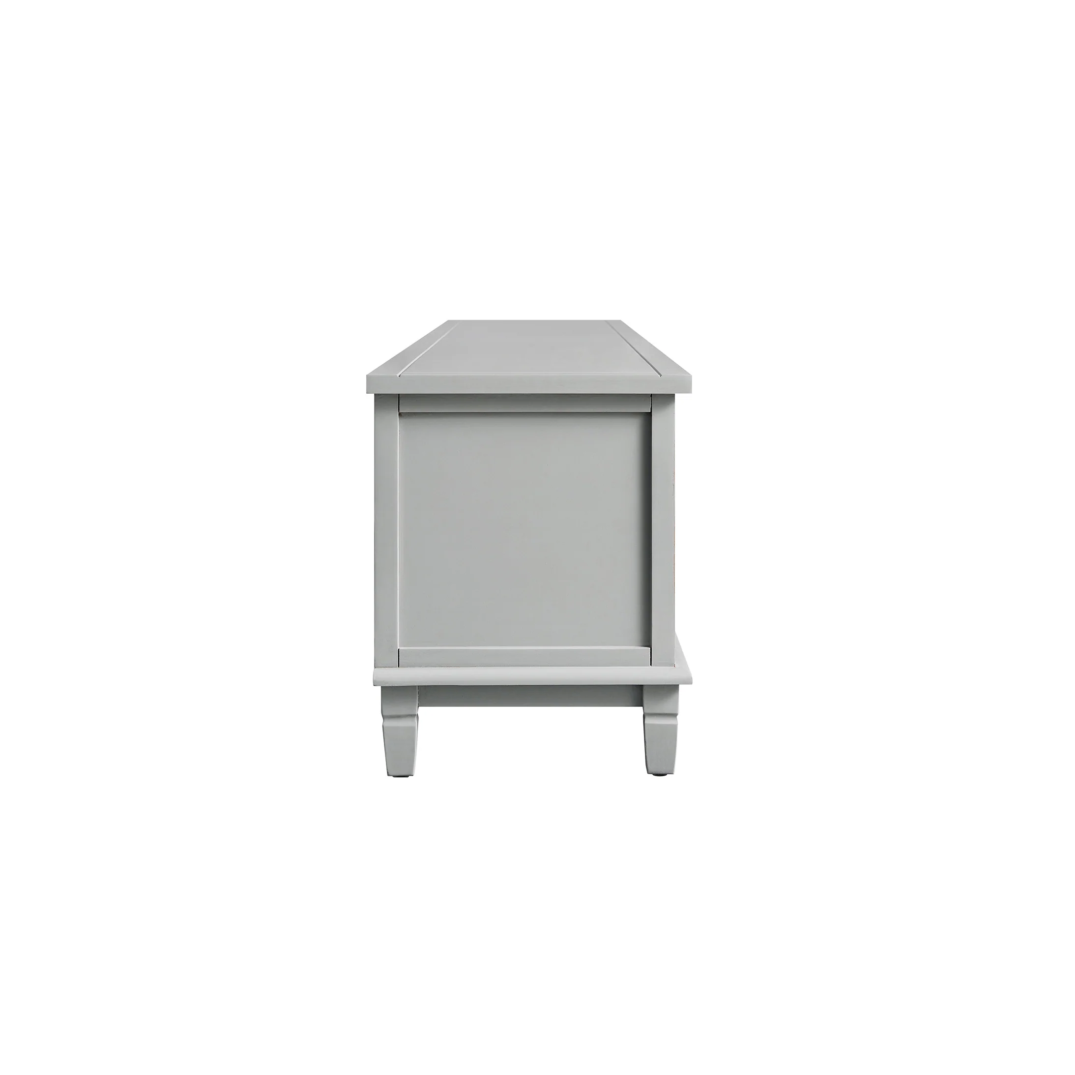 Chantilly Mid Grey 200cm Wide TV Unit - Image 6