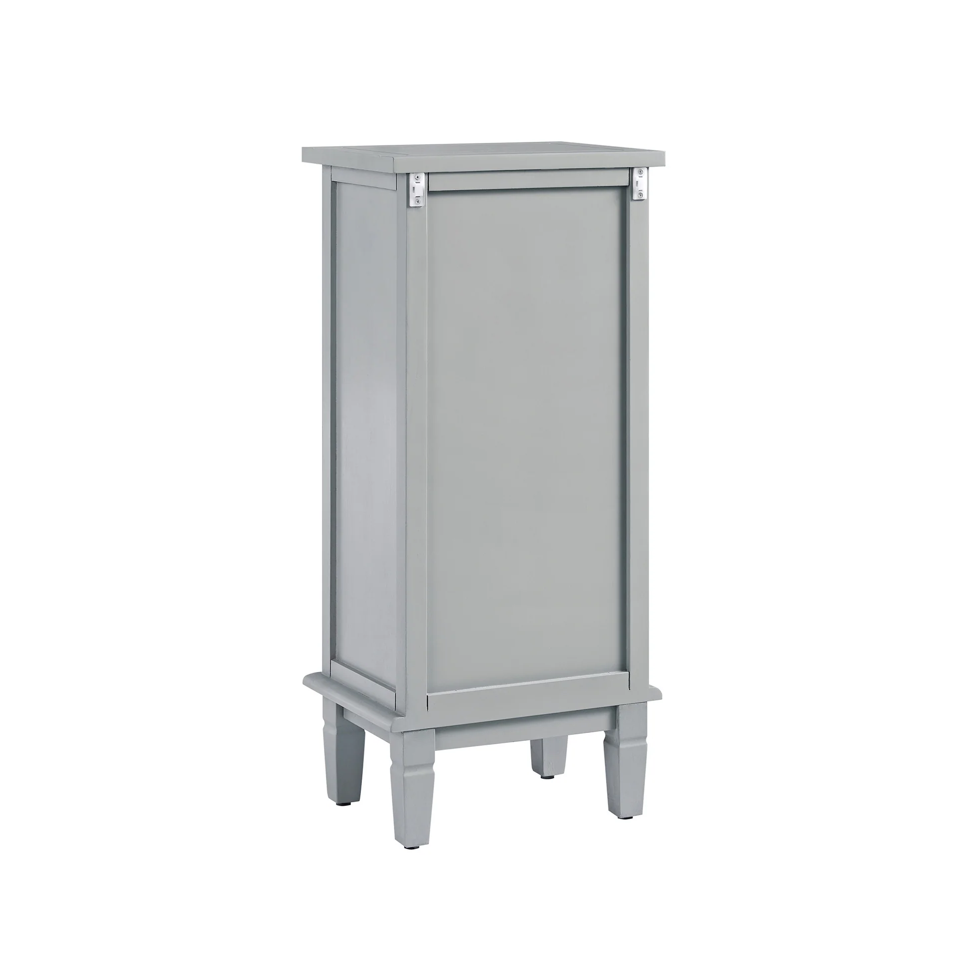 Chantilly Mid Grey Carved Bathroom Cupboard - Image 12