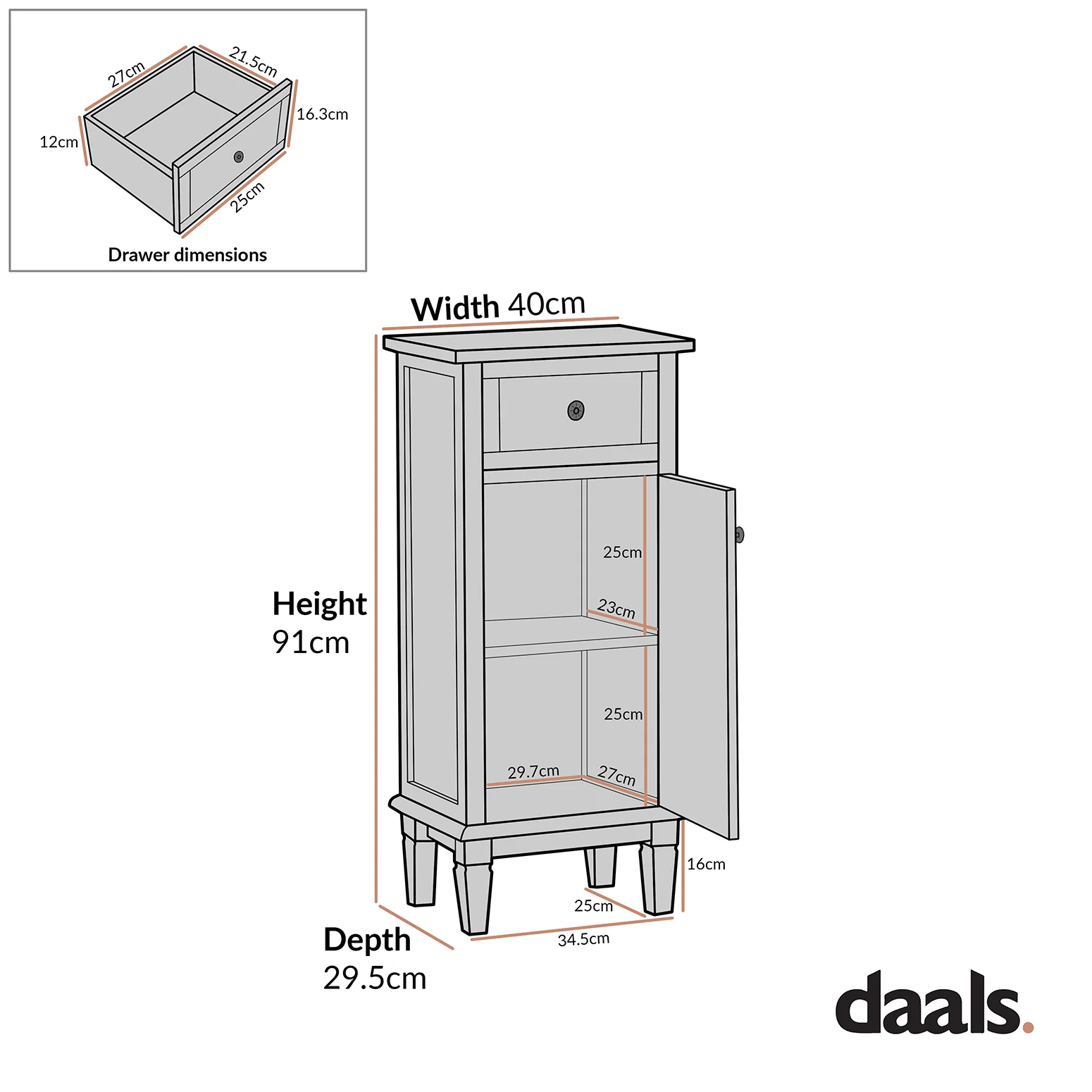 Chantilly Whitewashed Carved Bathroom Cupboard - Image 9