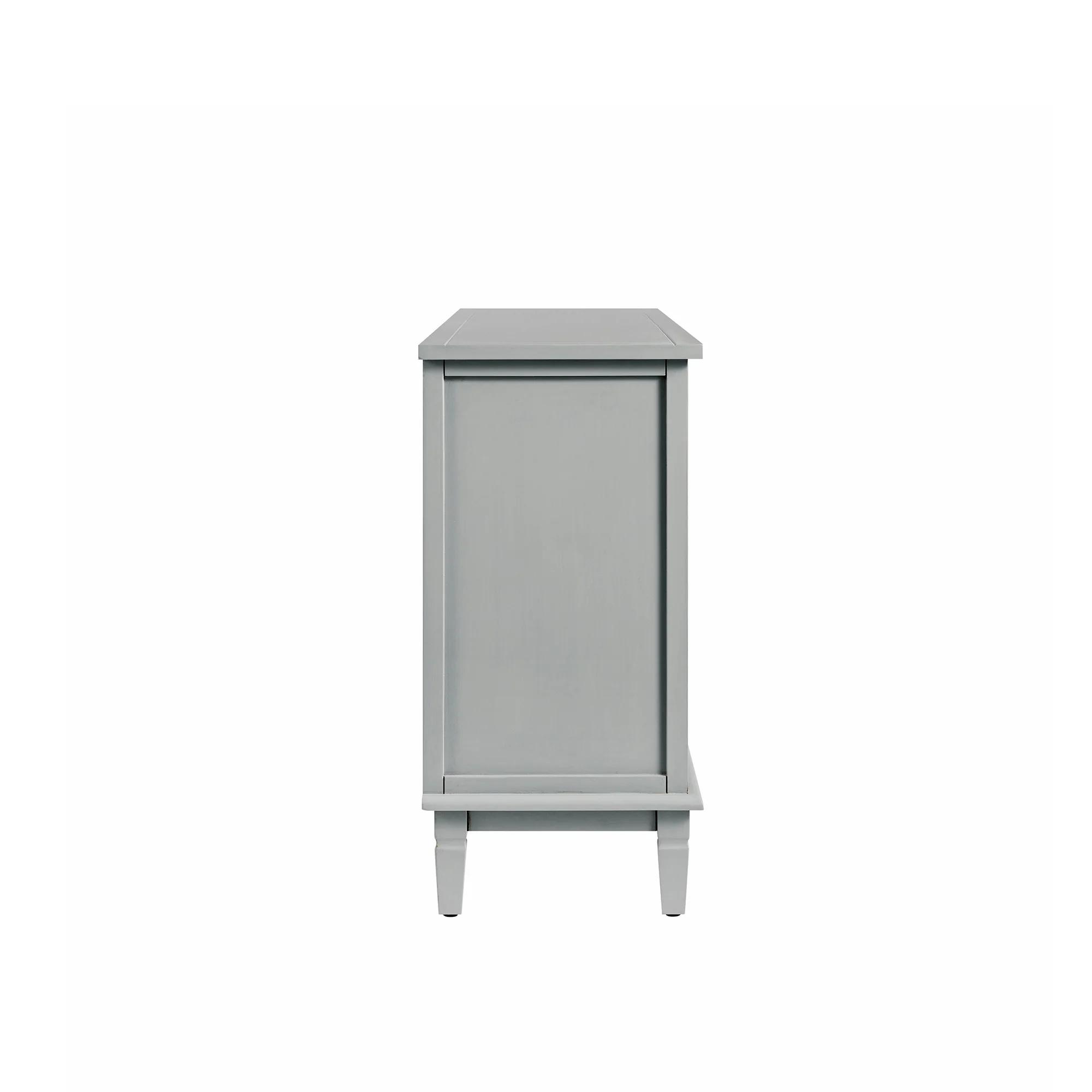 Chantilly Mid Grey Carved Large Sideboard - Image 12