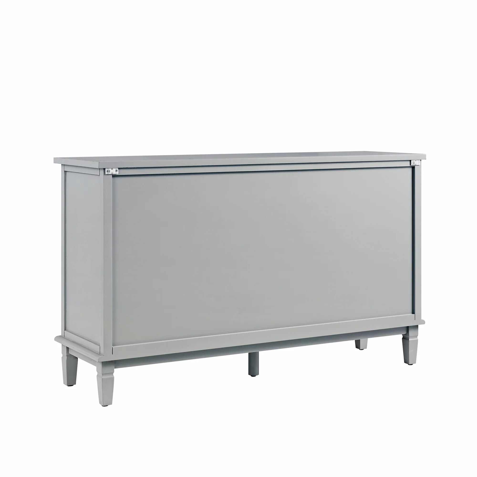 Chantilly Mid Grey Carved Large Sideboard - Image 13