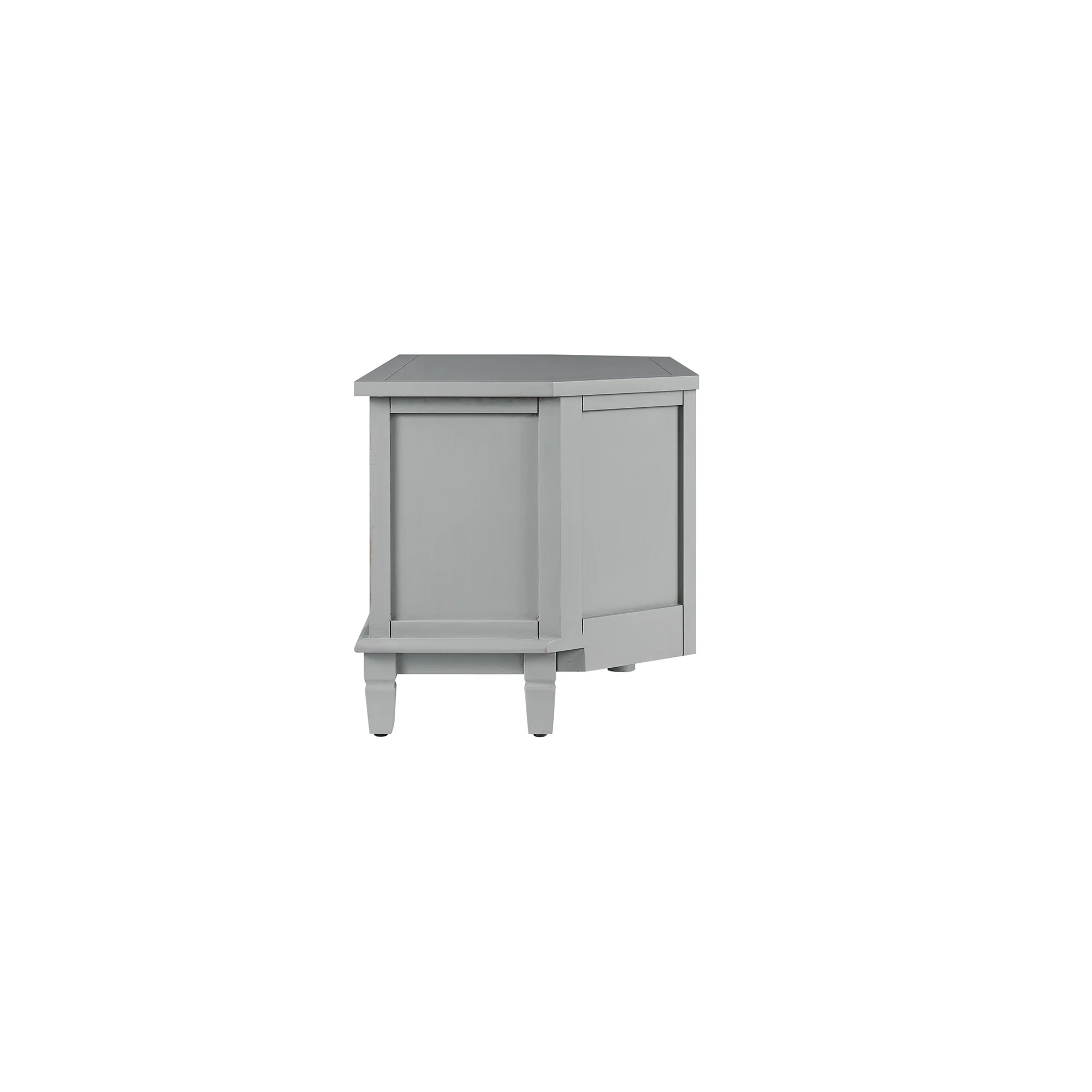 Chantilly Mid Grey Corner TV Unit - Image 13
