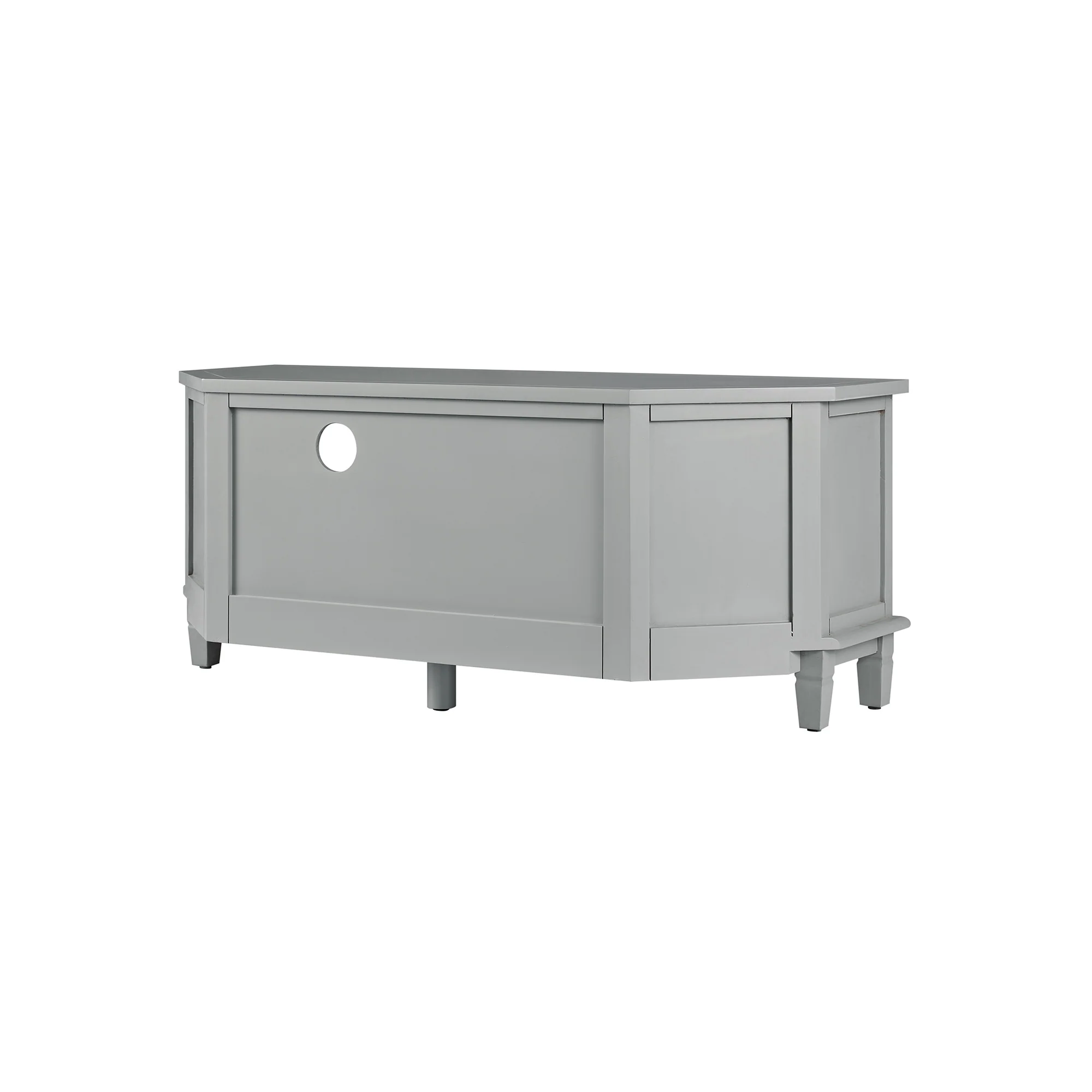 Chantilly Mid Grey Corner TV Unit - Image 14