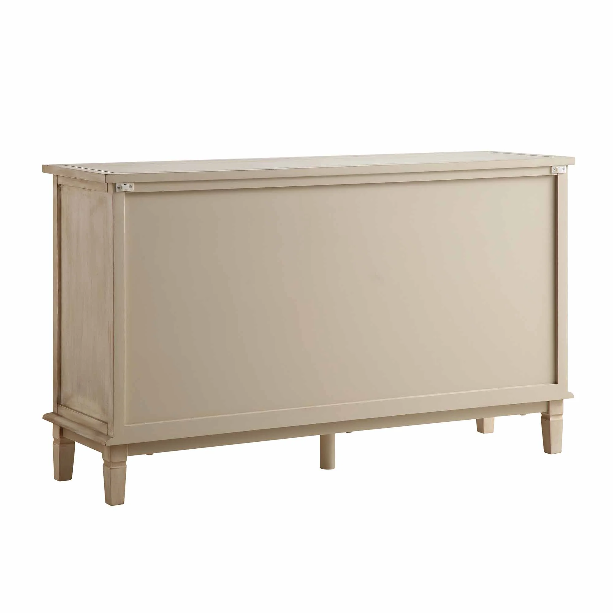 Chantilly Whitewashed Carved Large Sideboard - Image 10