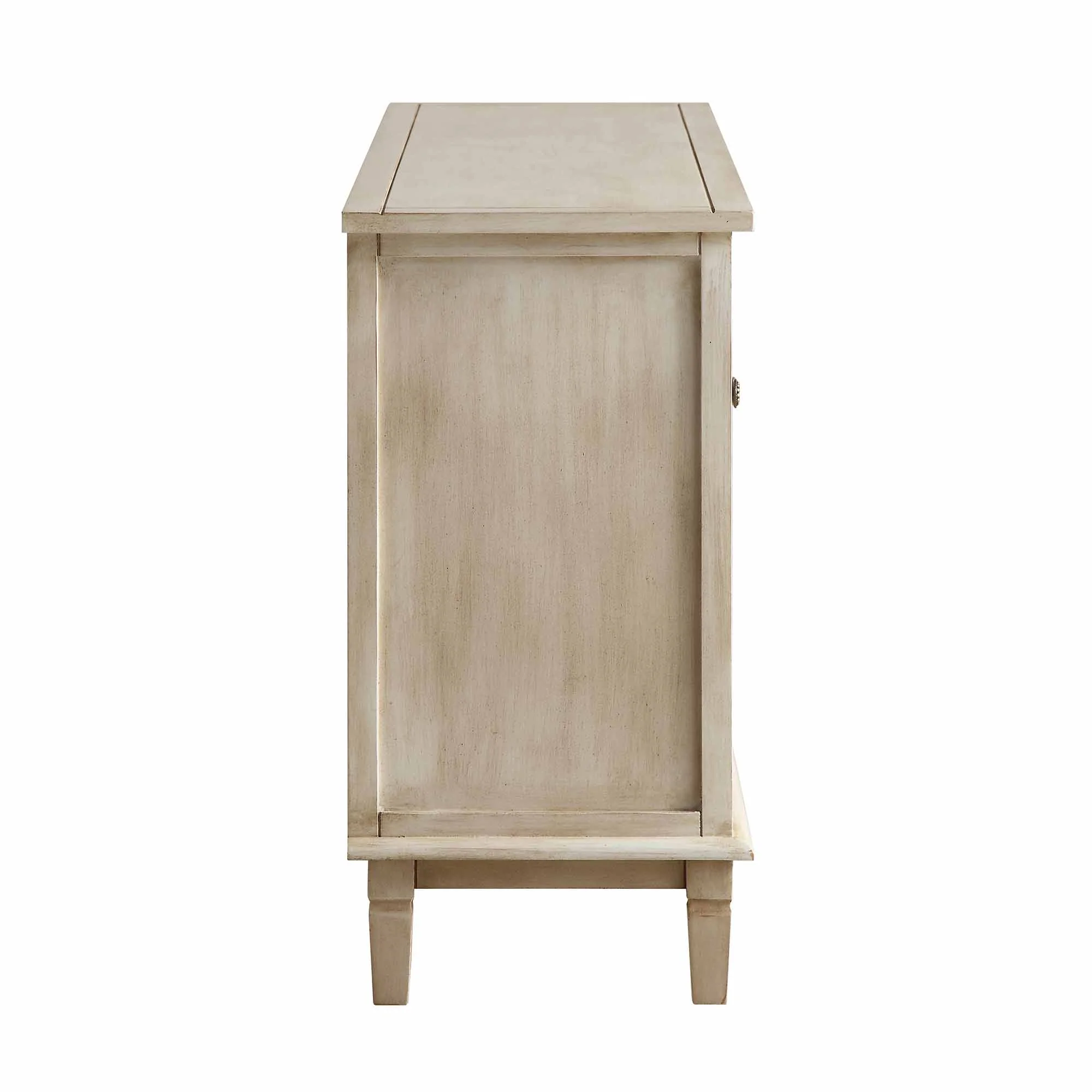 Chantilly Whitewashed Carved Large Sideboard - Image 9