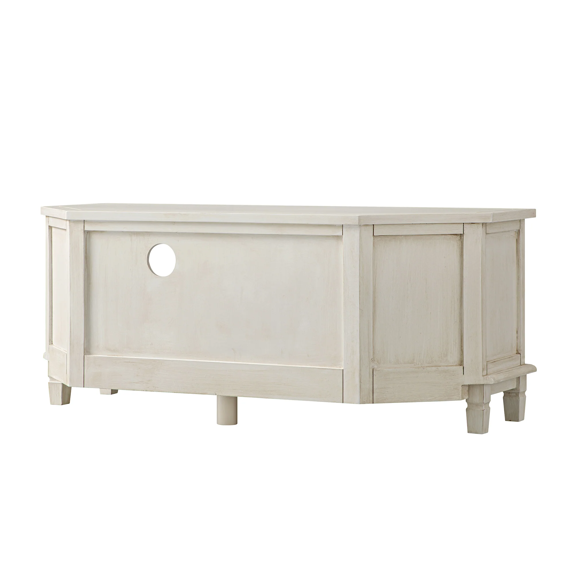 Chantilly Whitewashed Corner TV Unit - Image 14