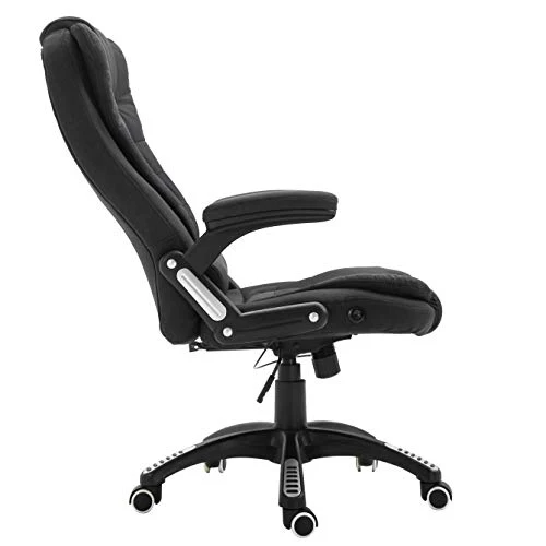 Executive Recline Extra Padded Office Chair Standard, MO17 Black Fabric - Image 6