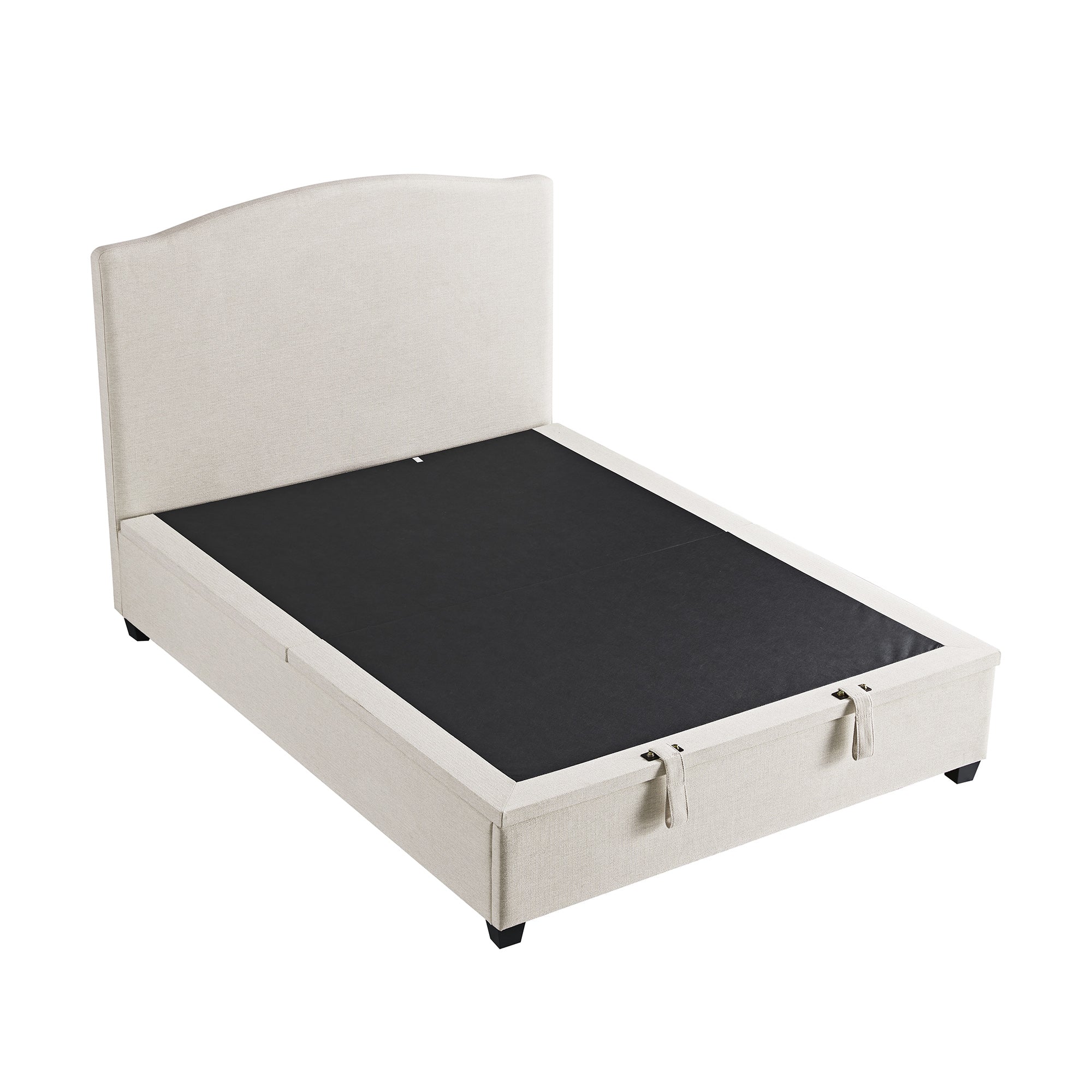 Chilworth Upholstered Ottoman Storage Bed, Ivory Weave Fabric - Image 11