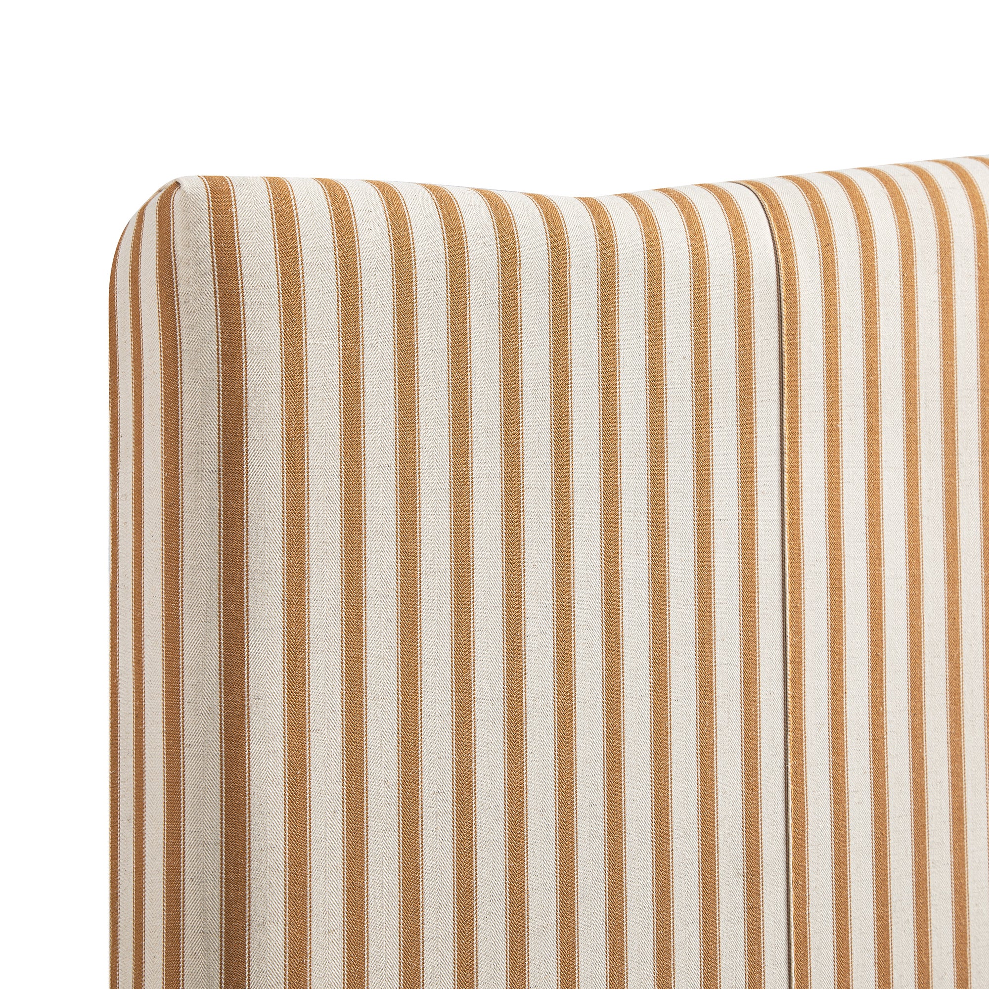 Chilworth Upholstered Ottoman Storage Bed, Ochre Stripe Linen Blend - Image 15