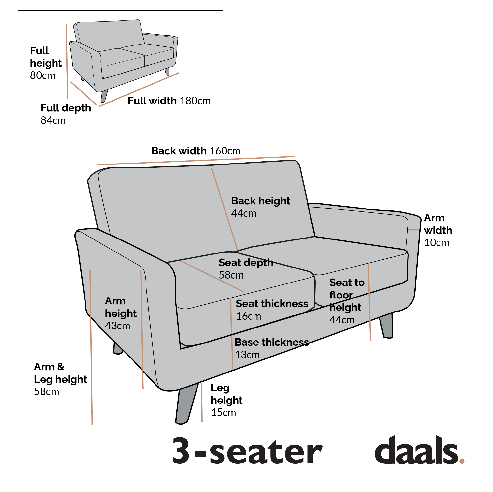 Clarence Sofa Range in Teal Blue Velvet - Image 15