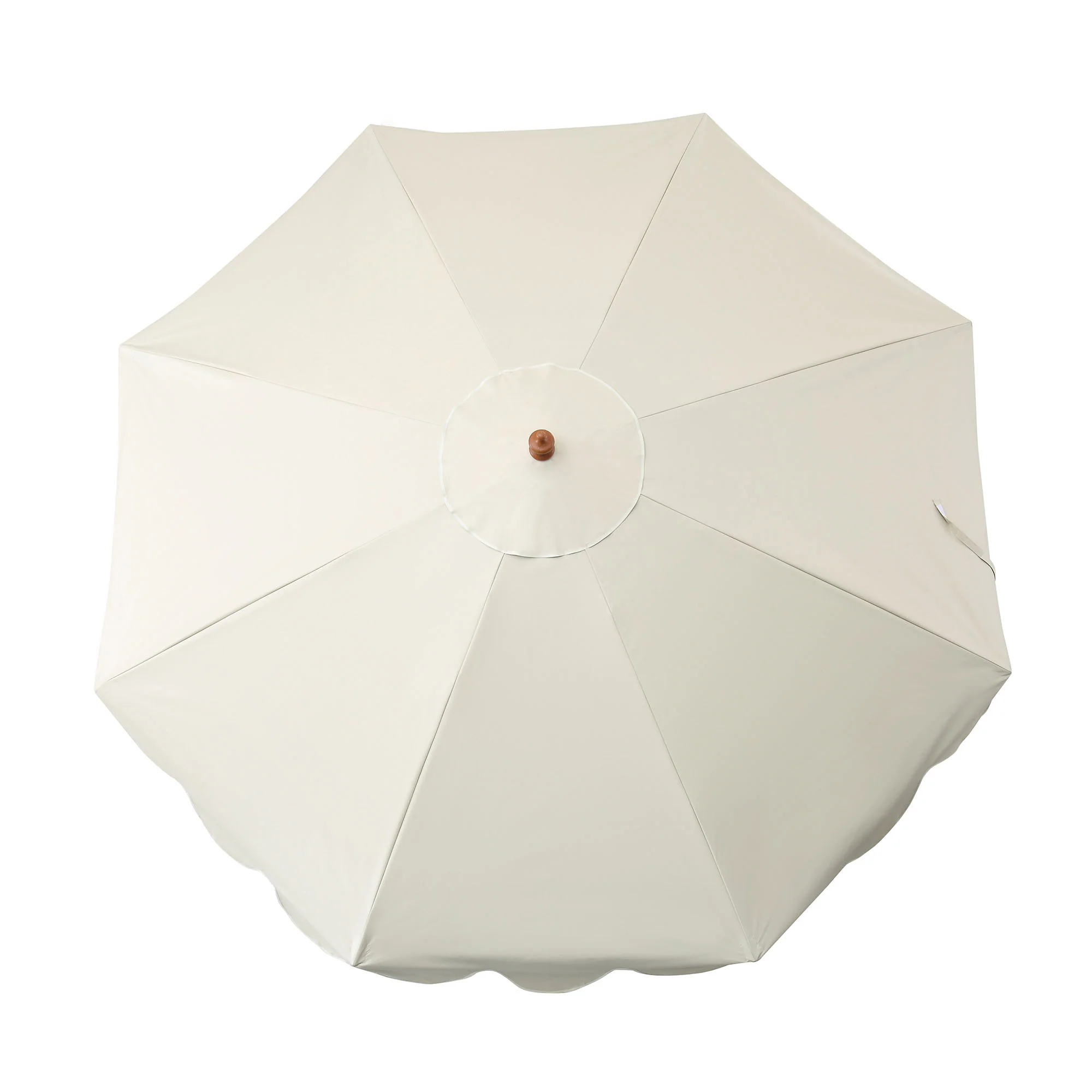 Cloud Pattern 2.6M Octagonal Tassel Parasol with Aluminium Tilt - Image 10