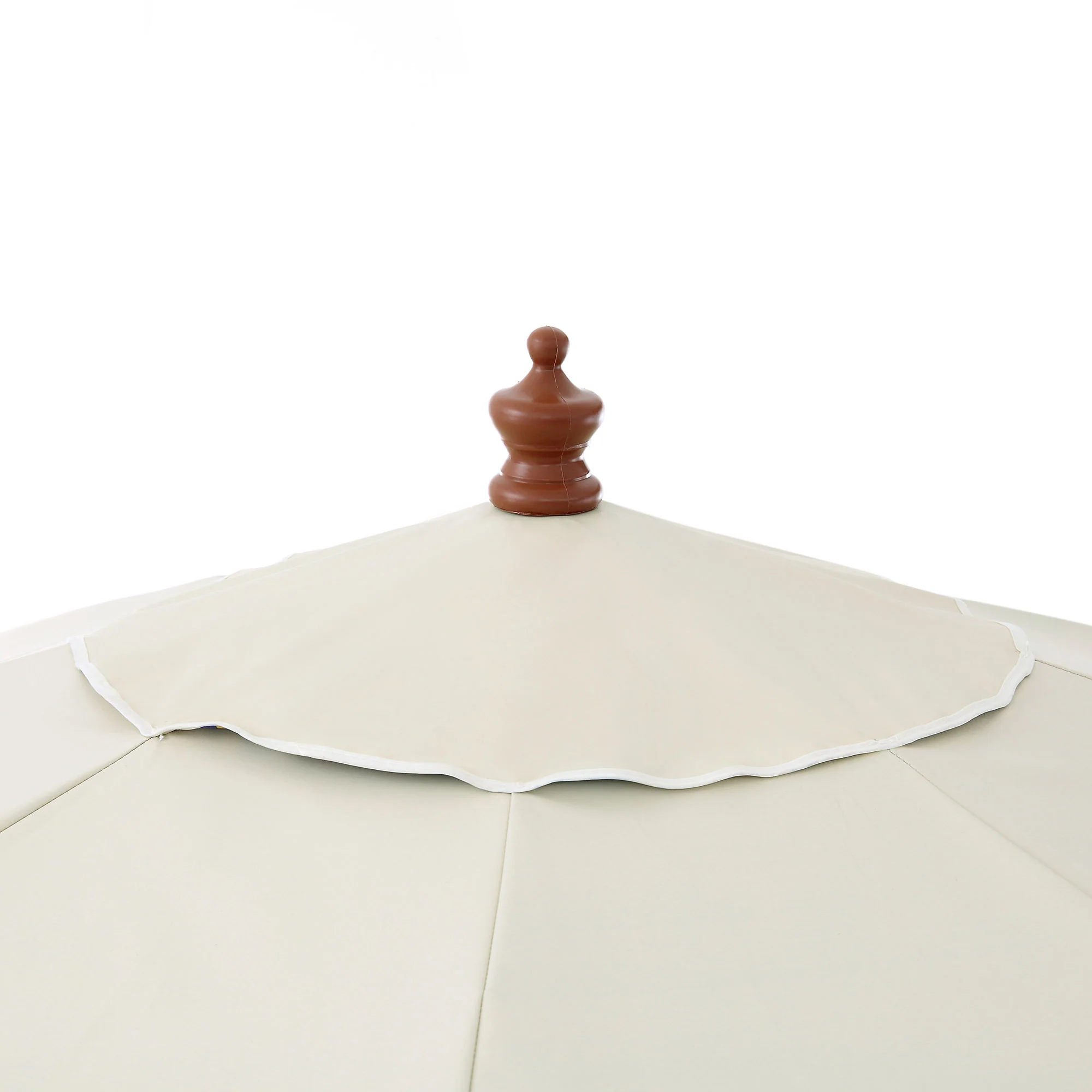 Cloud Pattern 2.6M Octagonal Tassel Parasol with Aluminium Tilt - Image 12