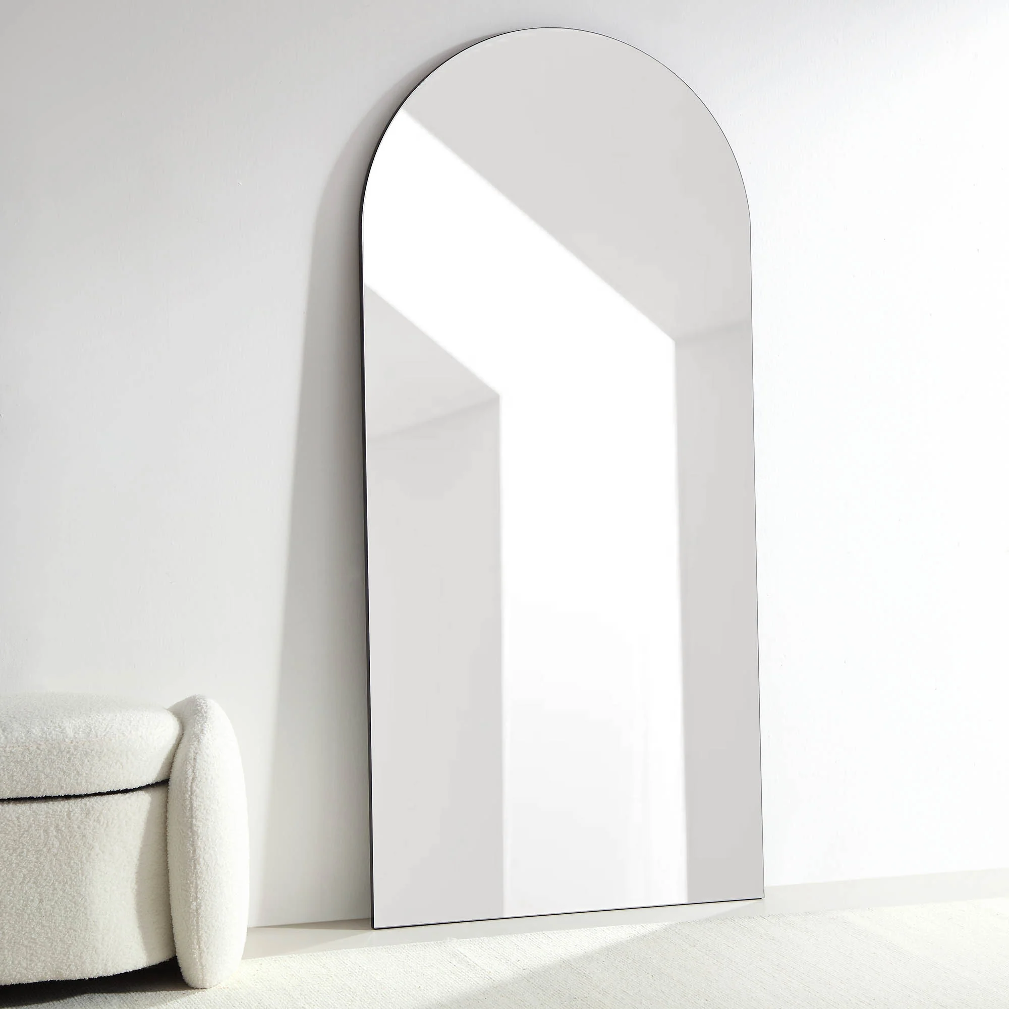 Concord Arched Frameless Full Length Mirror 170 x 80 cm - Image 2
