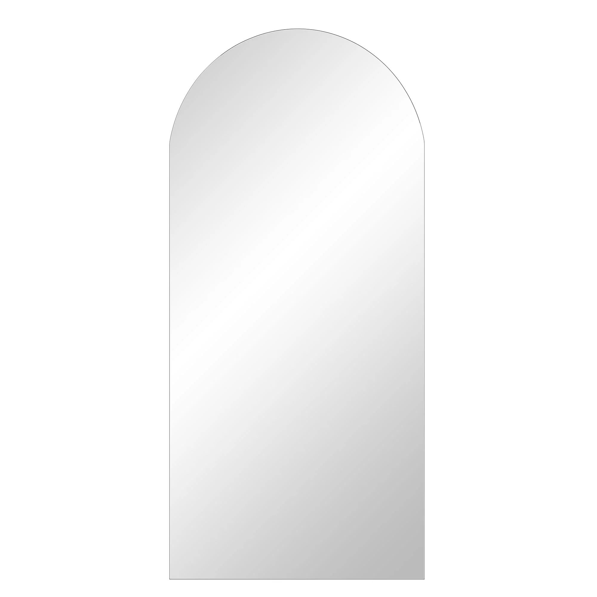 Concord Arched Frameless Full Length Mirror 170 x 80 cm - Image 3