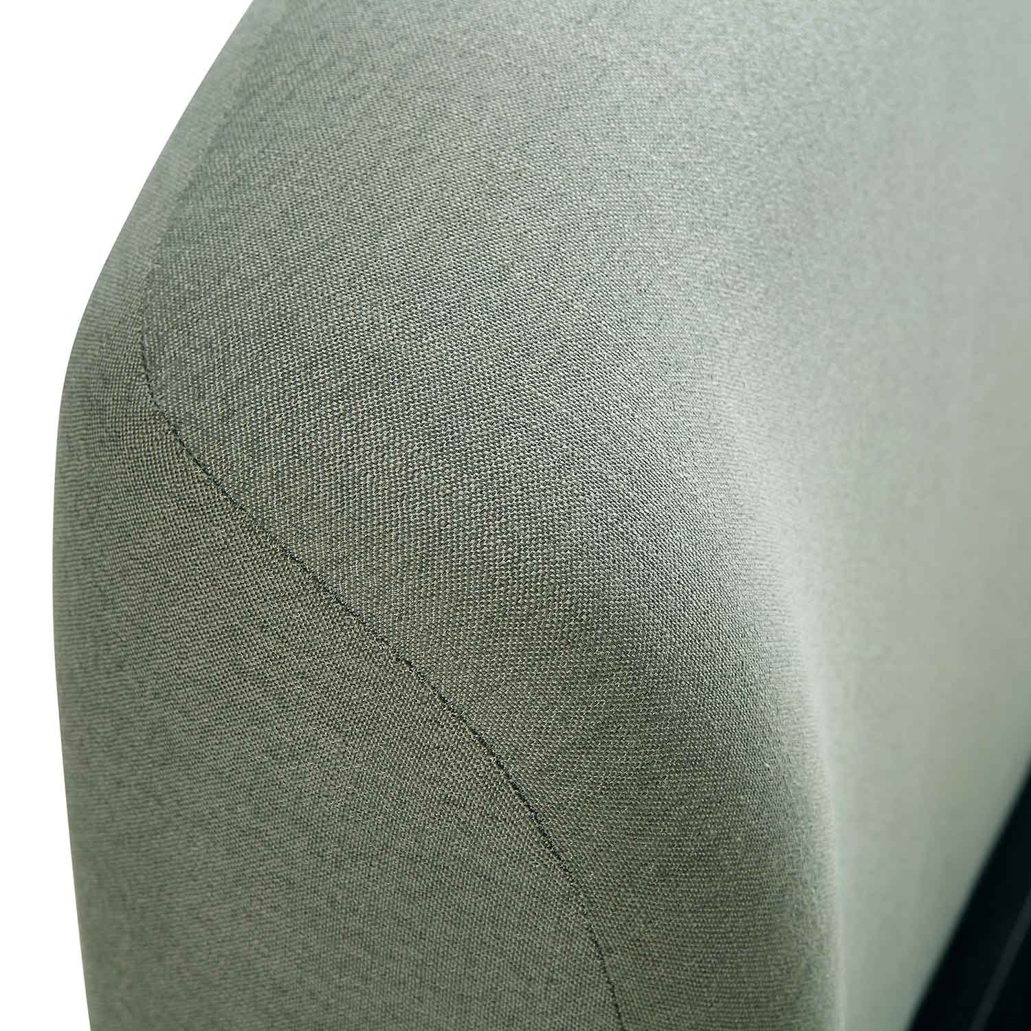Constance Winged Headboard Ottoman Storage Bed, Olive Linen - Image 15