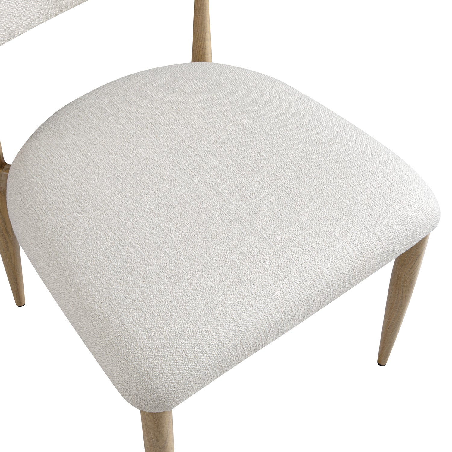 Dagmar Set of 2 Dining Chairs, Ivory Weave | Natural Frame - Image 17