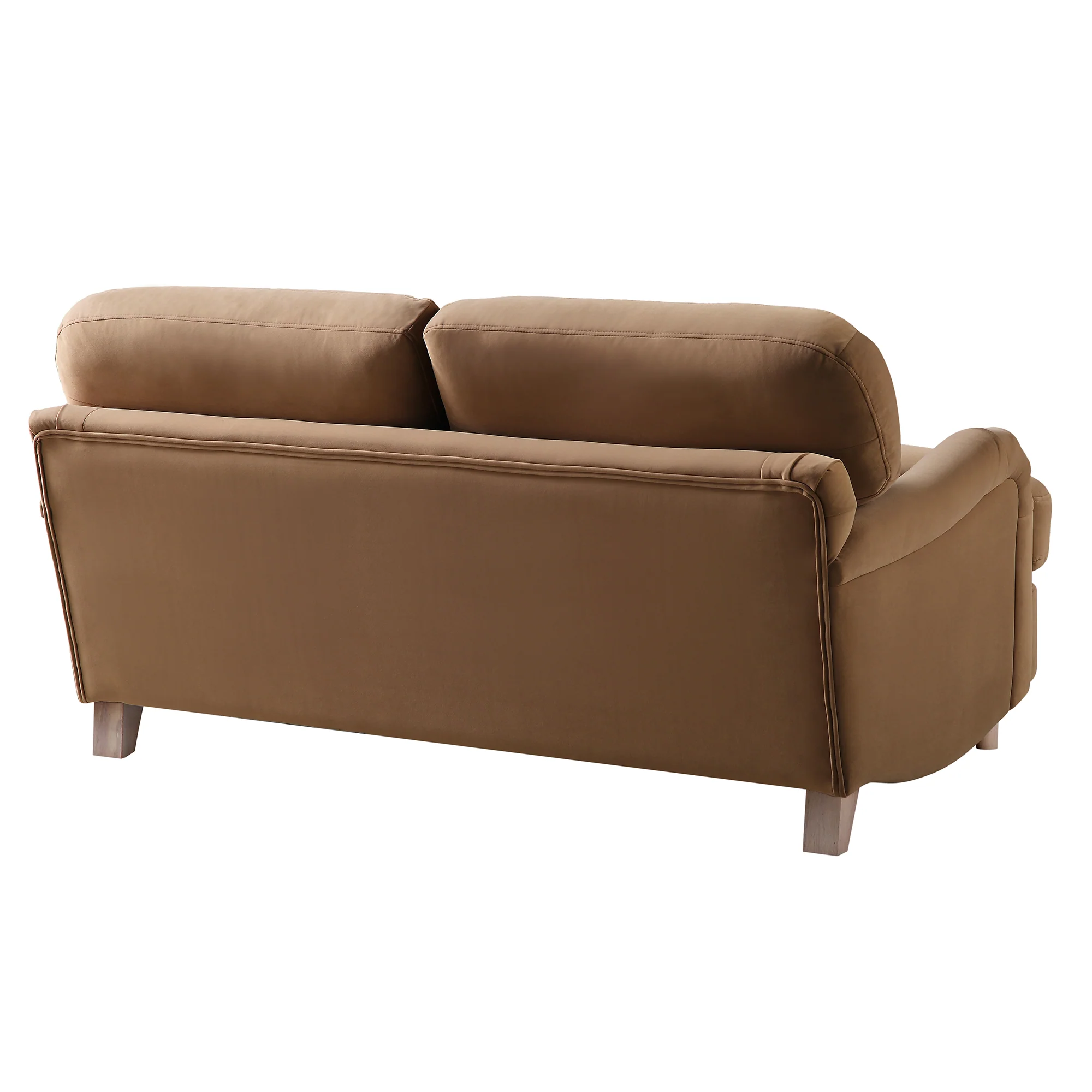 Daphnis Camel Velvet Sofa, 2-Seater - Image 9
