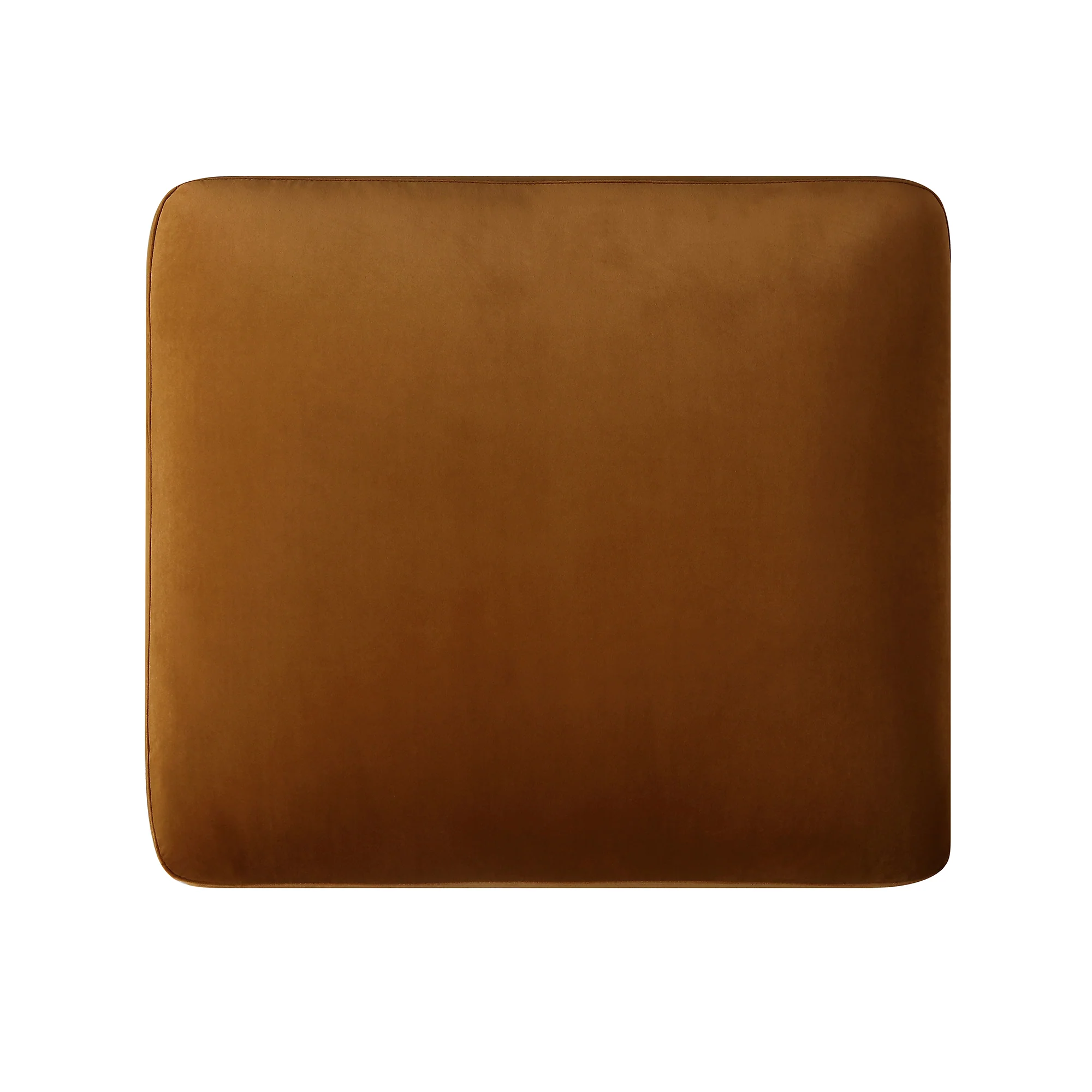 Daphnis Cinnamon Velvet Sofa, Footstool - Image 8